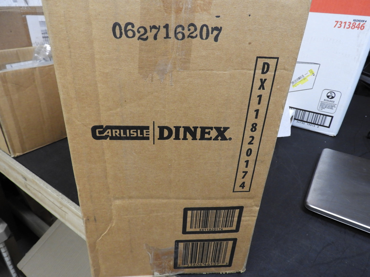 New Carlisle Dinex Case of 1000 DX11820174, Clear Disposable Lid, fits DXSWC5