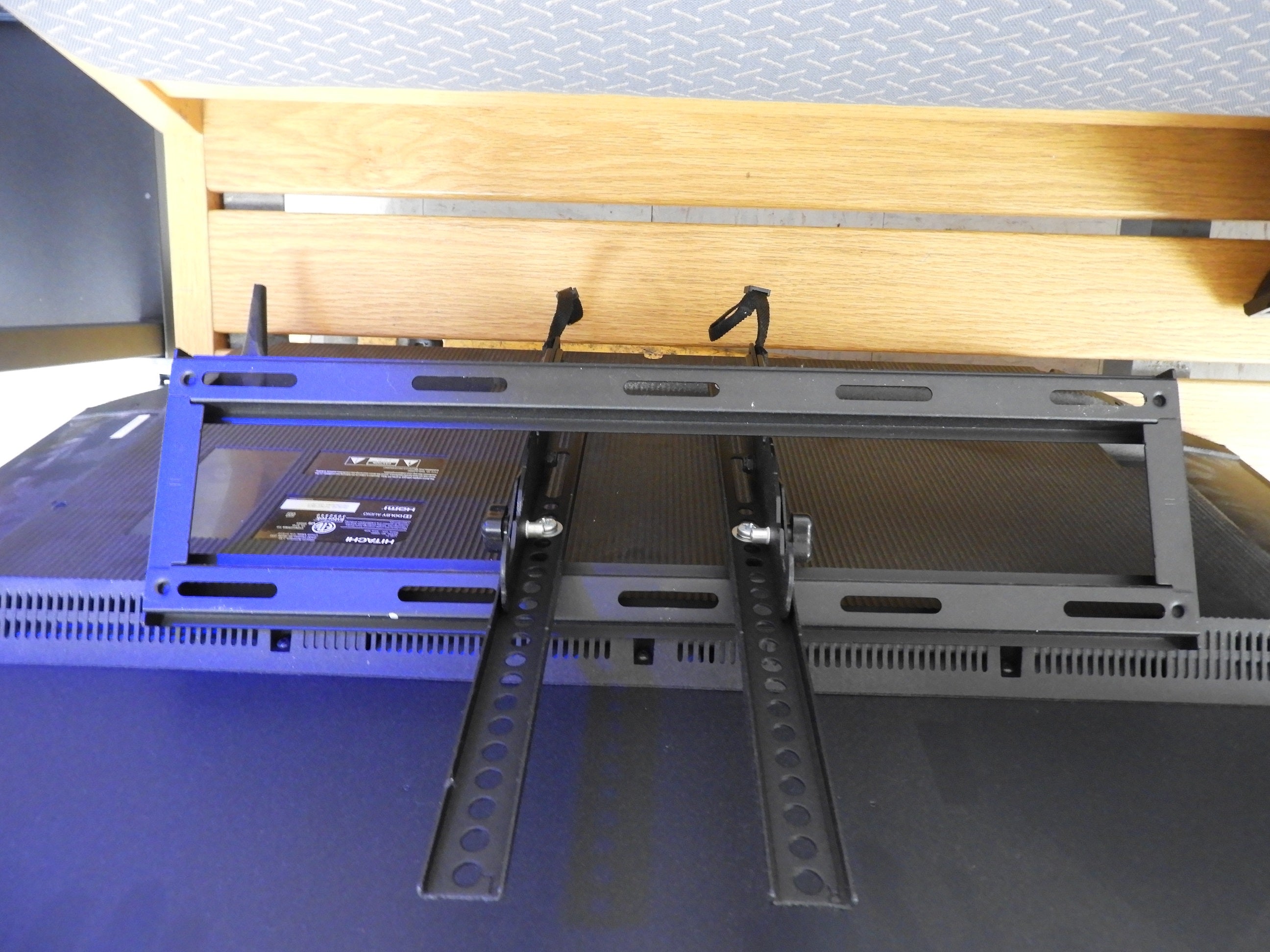 Used 42" Hitachi Roku TV with Wall Mount