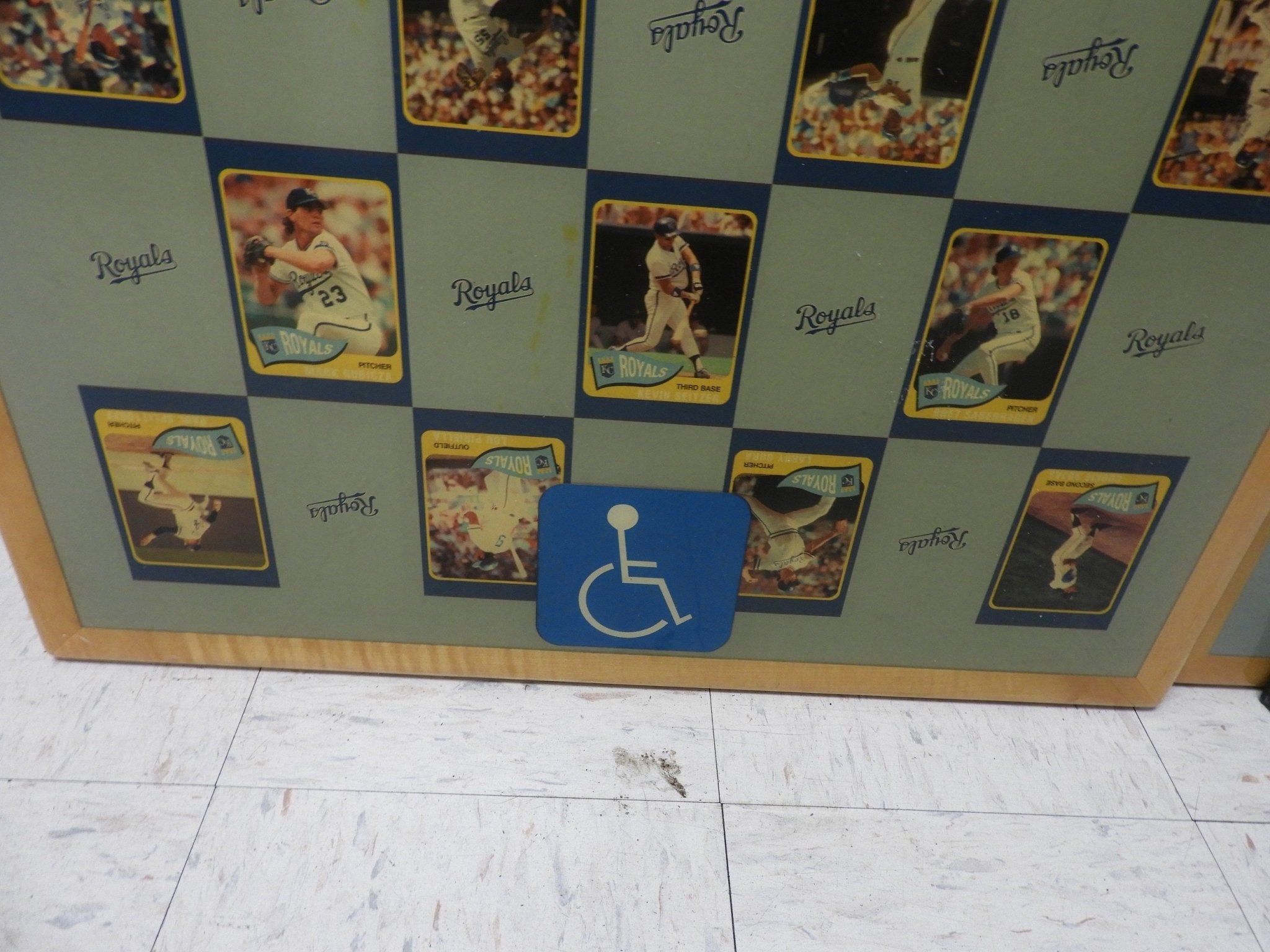 Used Kansas City Royals 48" X 30" Dining Table Top - Falcon Restaurant Supply - 5