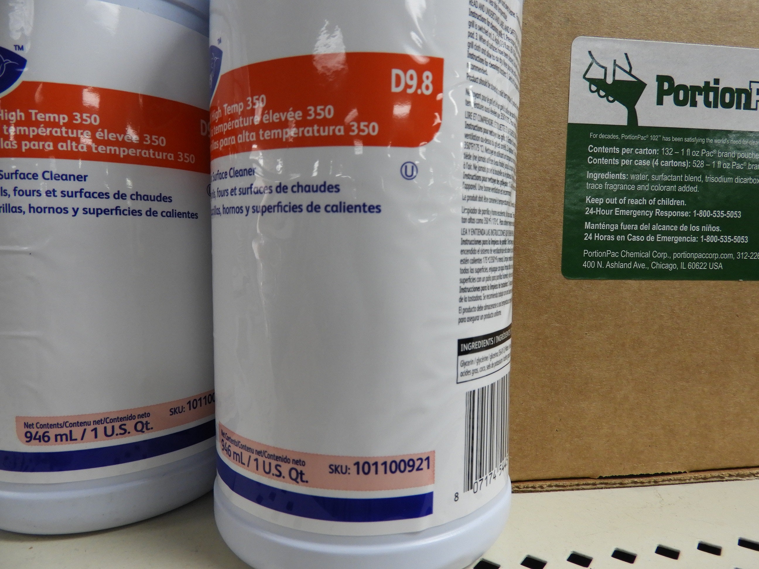 New 32oz Diversey 350 High Temp Oven and Grill Cleaner D9.8