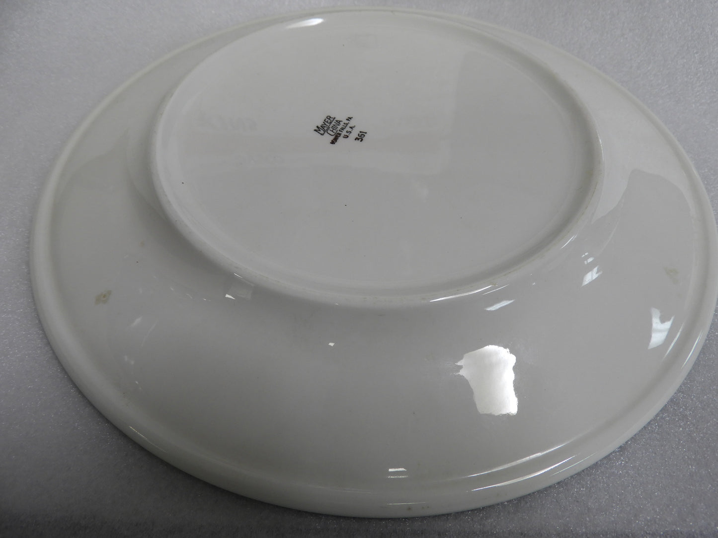 Used 9" Mayer China 361 Dining Plate