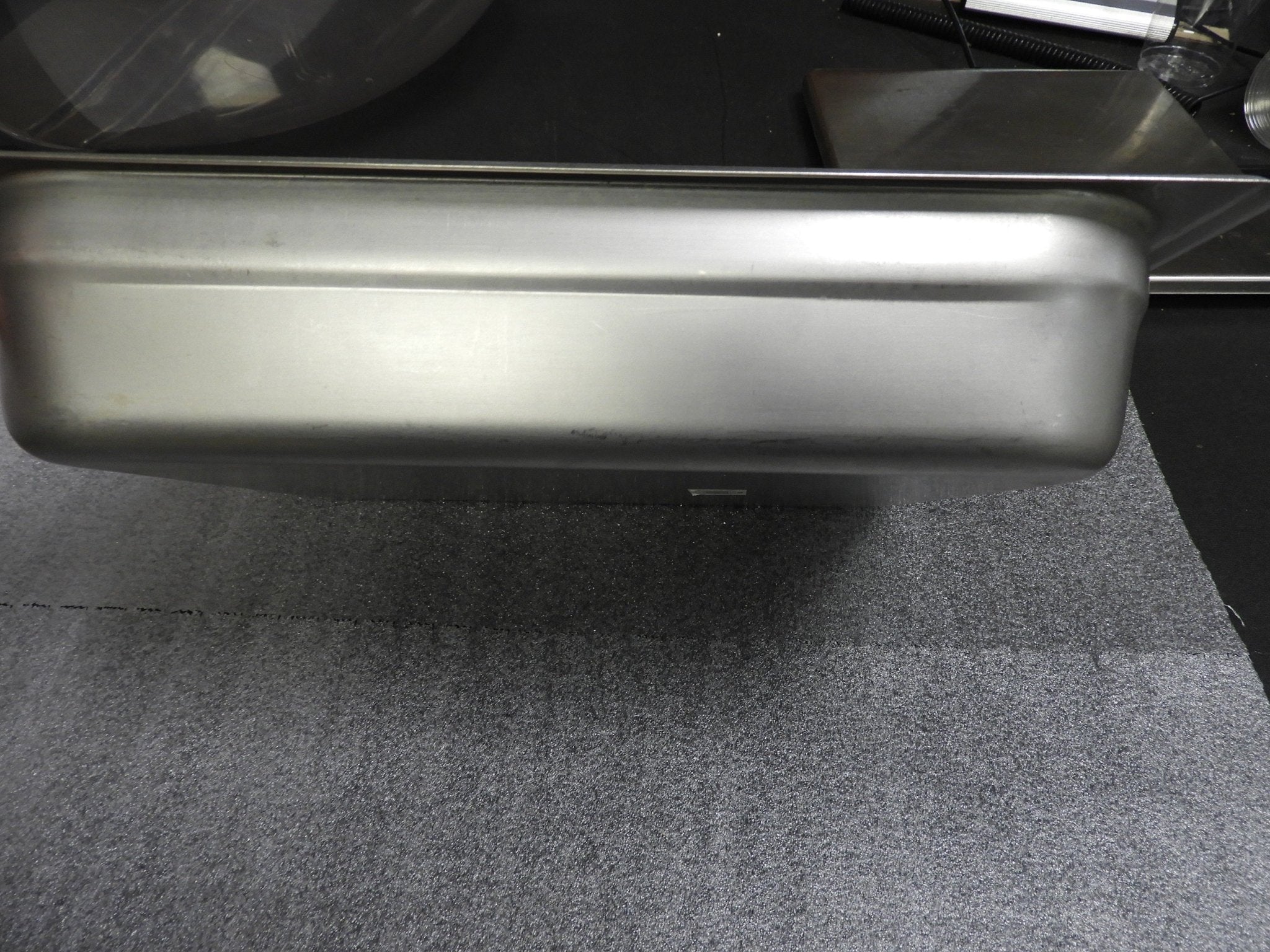 Used Choice 1/2 Size 2 1/2" Deep Anti - Jam Stainless Steel Steam Table Pan C IP - Falcon Restaurant Supply - 2