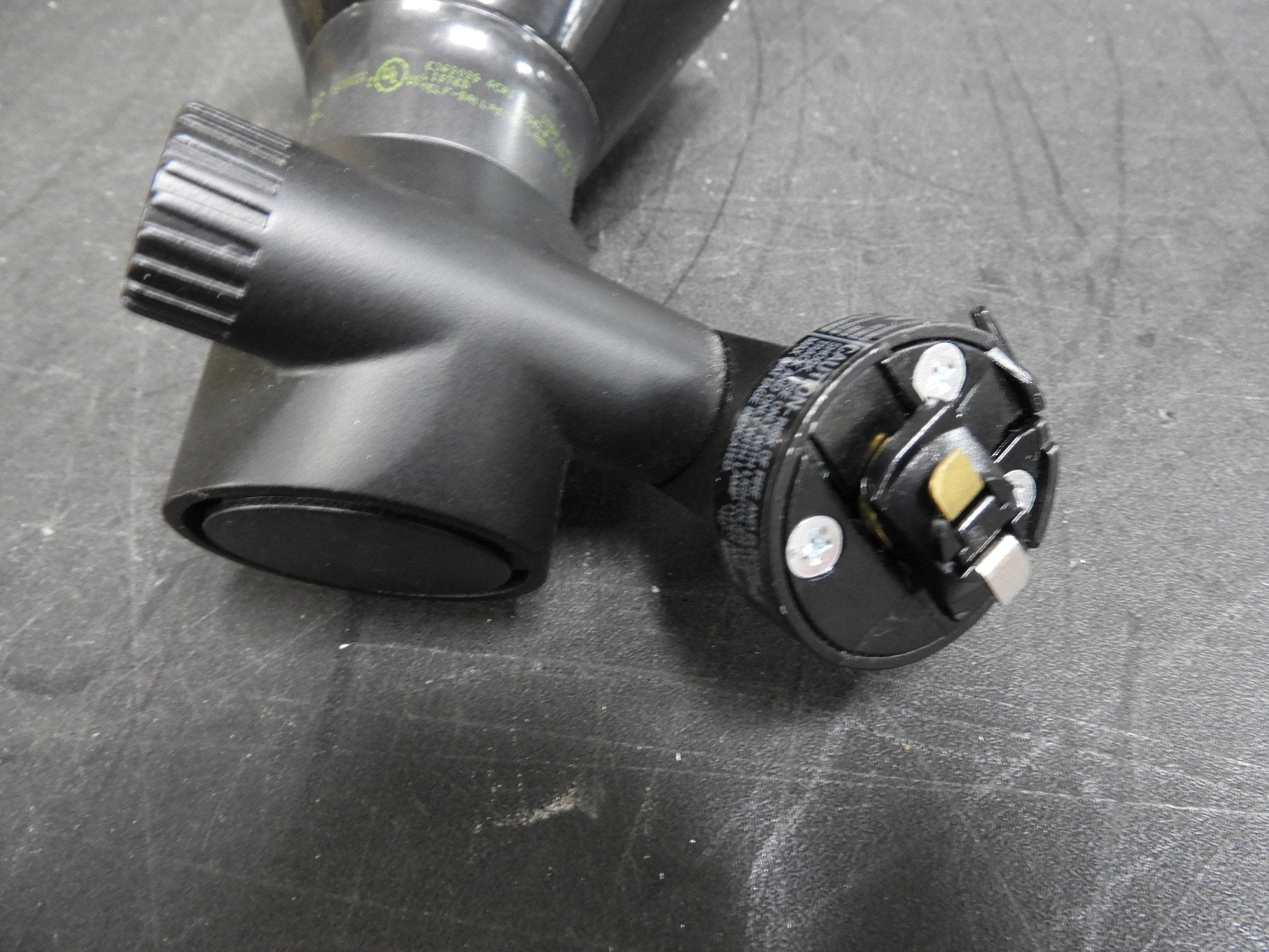 Used Lightolier 8201BK Track Lighting Par - Tech Low Profile Adapter, Black - Falcon Restaurant Supply - 5