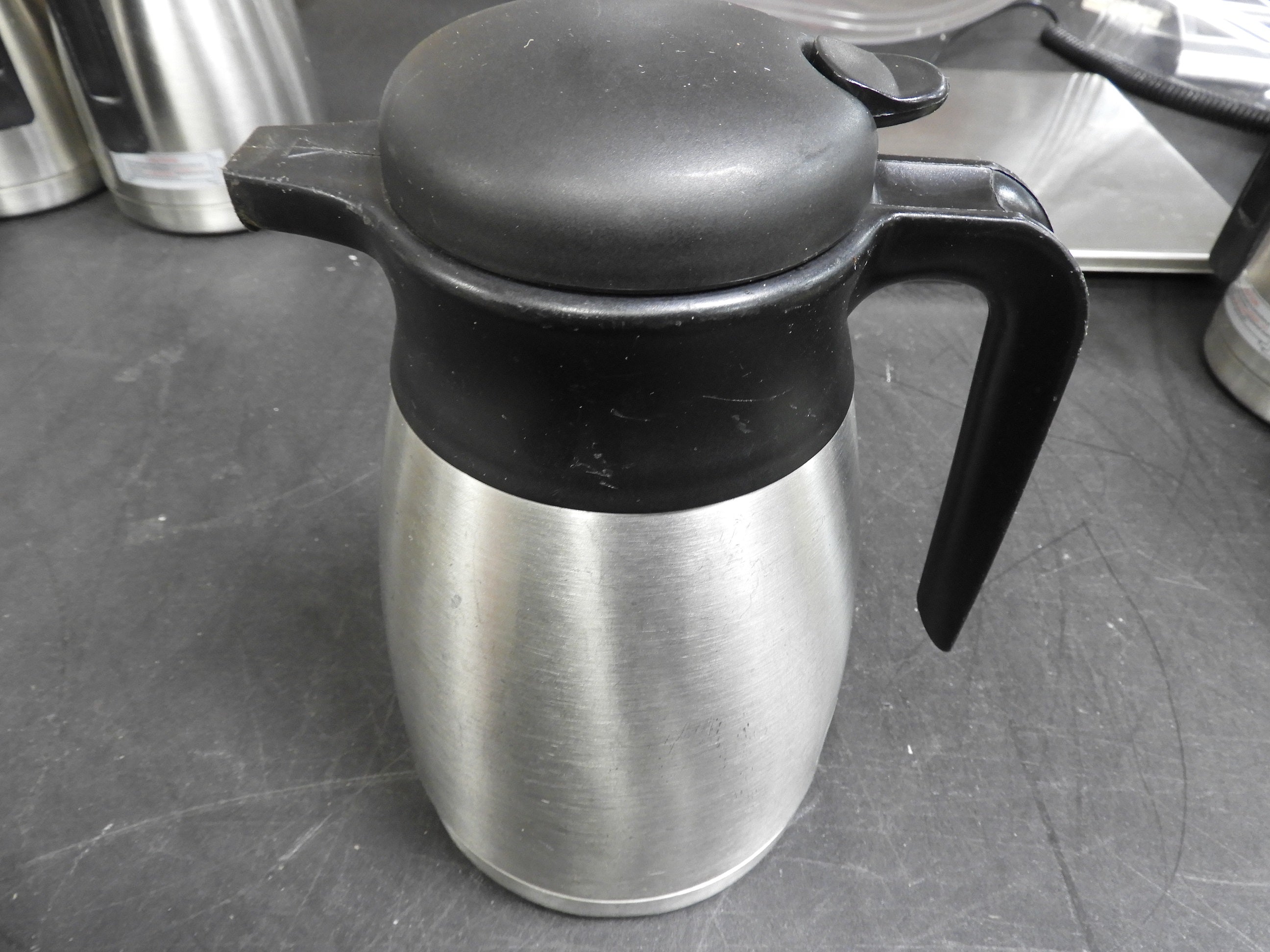 Used Newco 111386 1.2L Vaculator Thermal Carafe - Stainless Steel