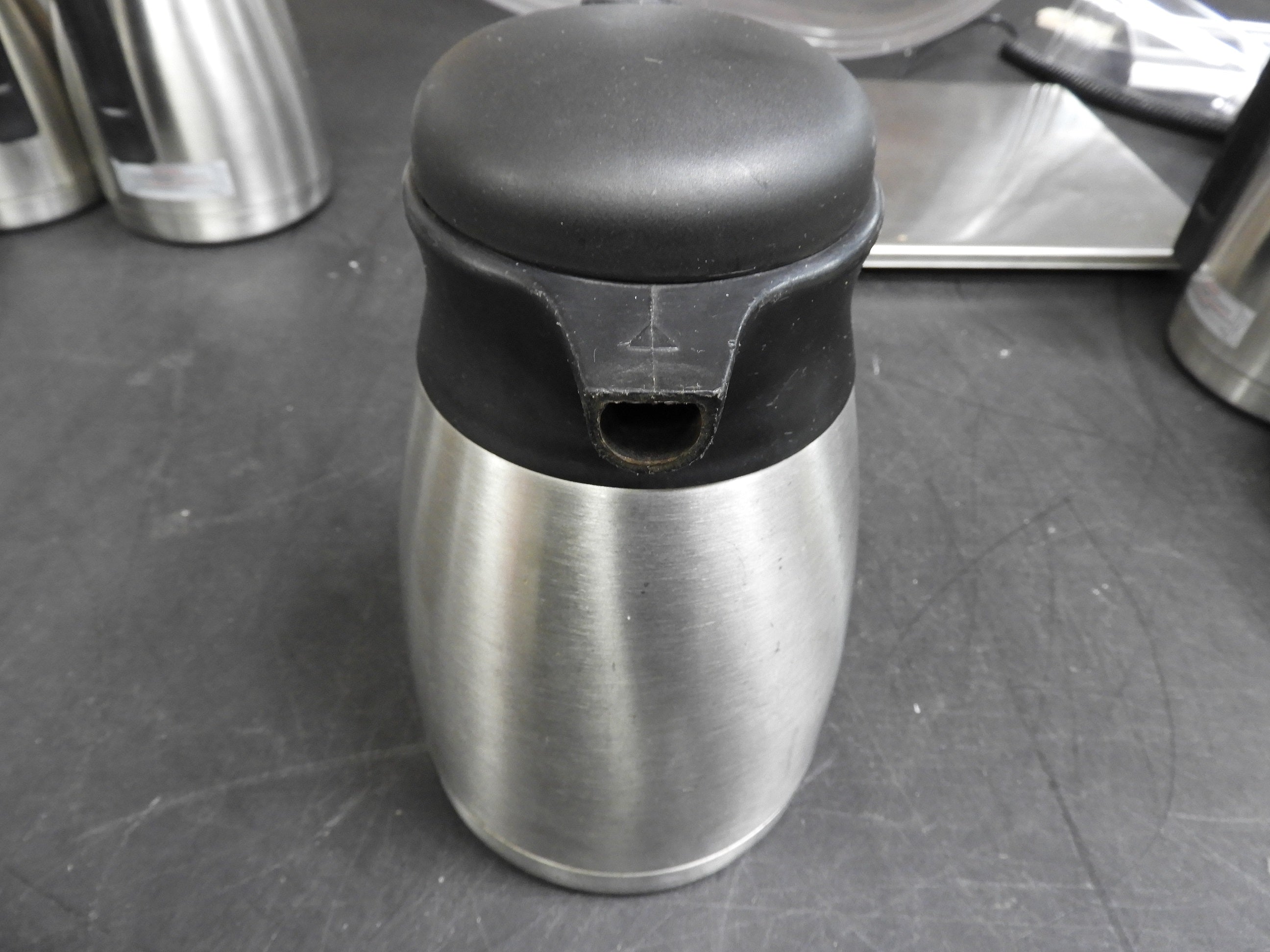 Used Newco 111386 1.2L Vaculator Thermal Carafe - Stainless Steel
