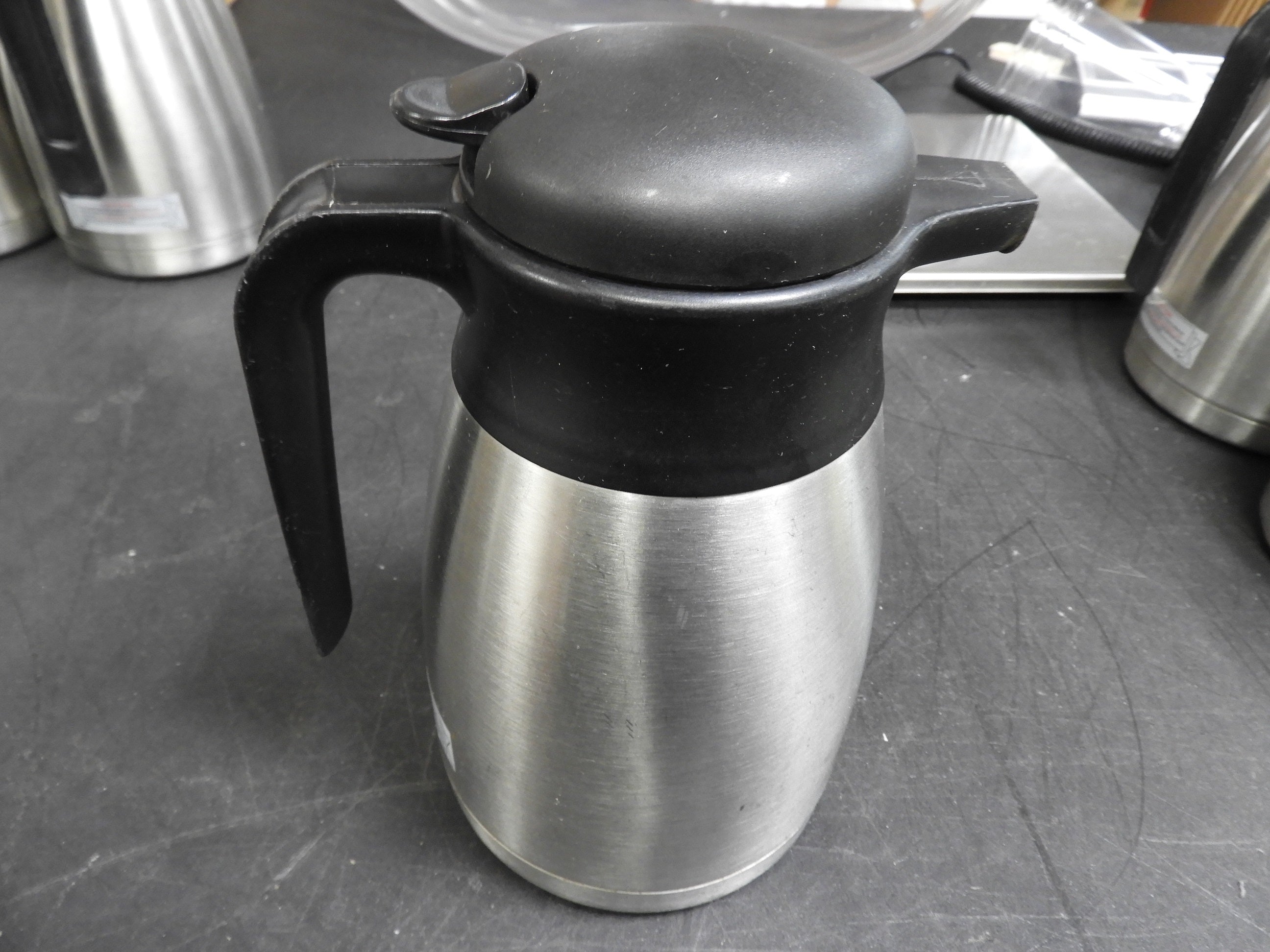 Used Newco 111386 1.2L Vaculator Thermal Carafe - Stainless Steel