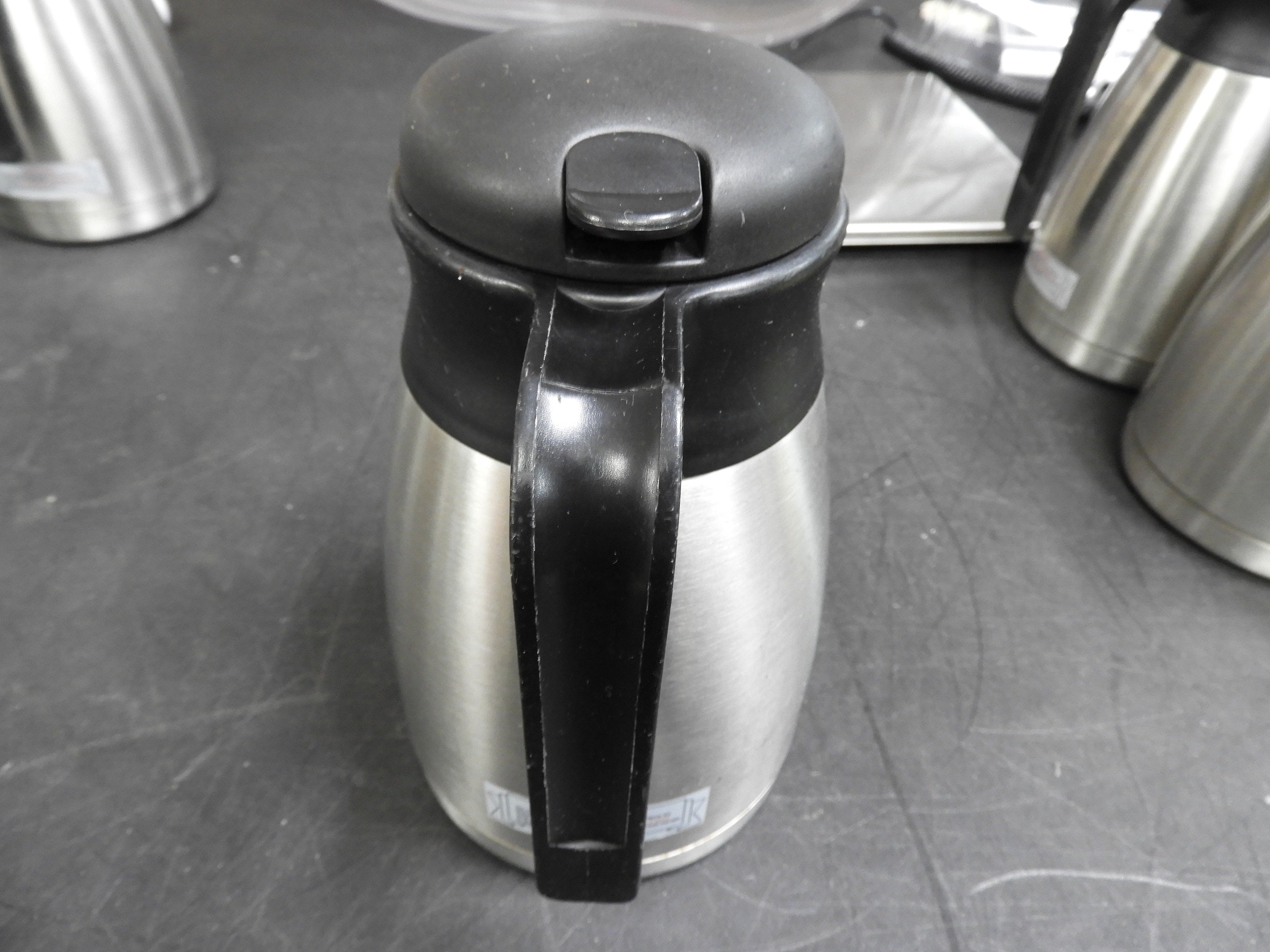 Used Newco 111386 1.2L Vaculator Thermal Carafe - Stainless Steel
