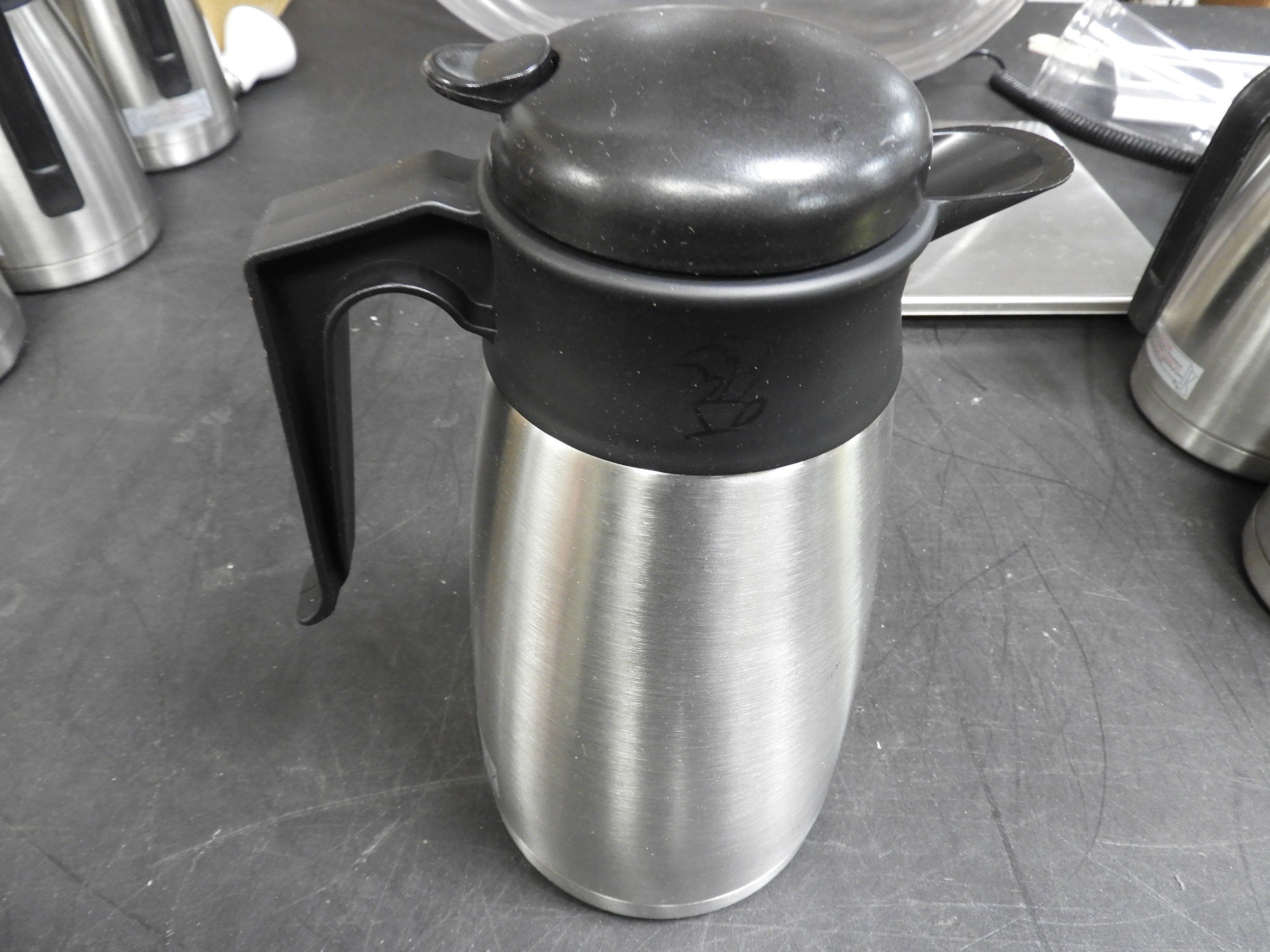 Used Newco 109357 1.6L Tall SS Lined Vaculator Thermal Carafe Server