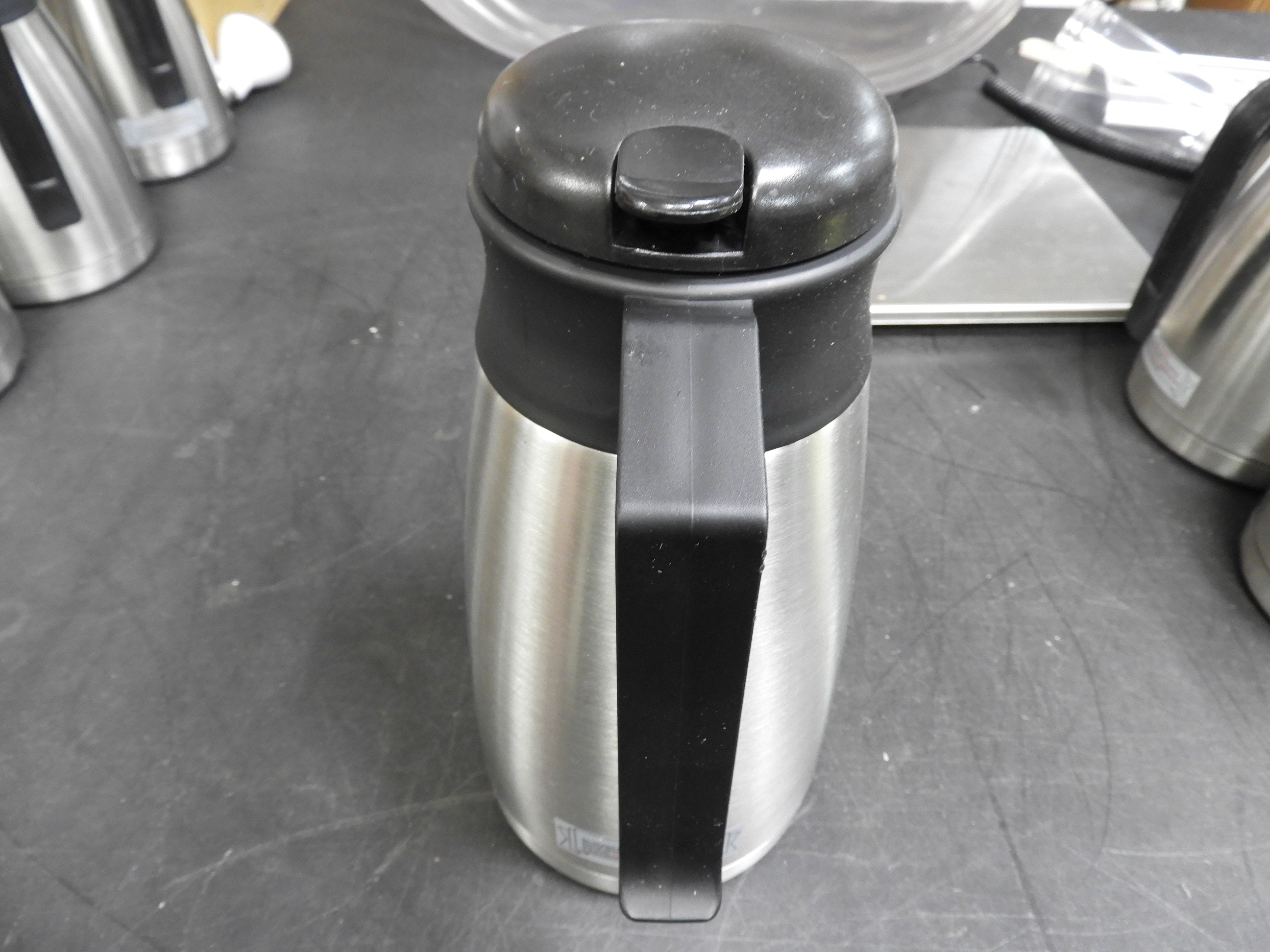 Used Newco 109357 1.6L Tall SS Lined Vaculator Thermal Carafe Server