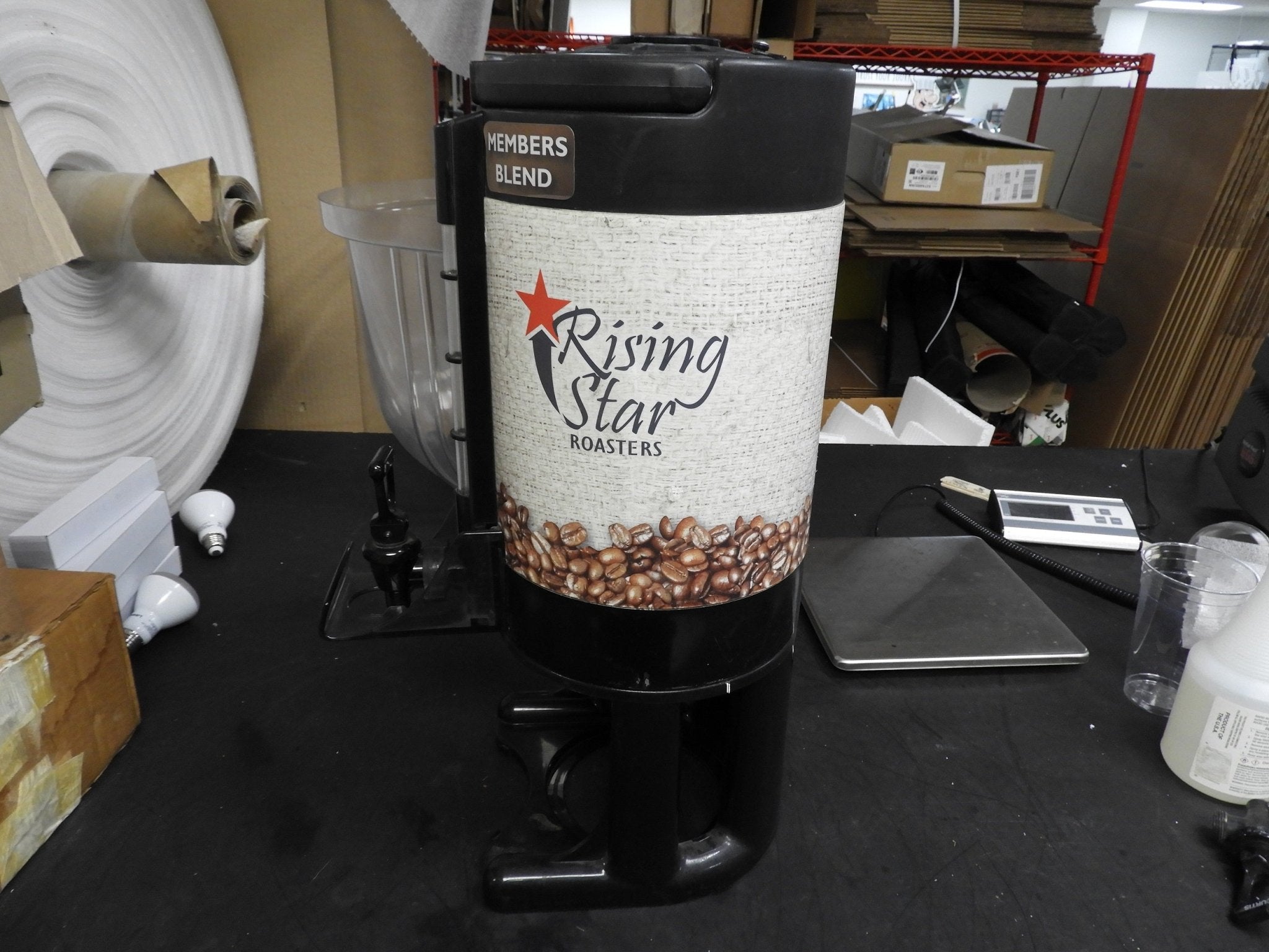 Used Curtis 1.5 Gallon Thermal Coffee Server with Base - Falcon Restaurant Supply - 5