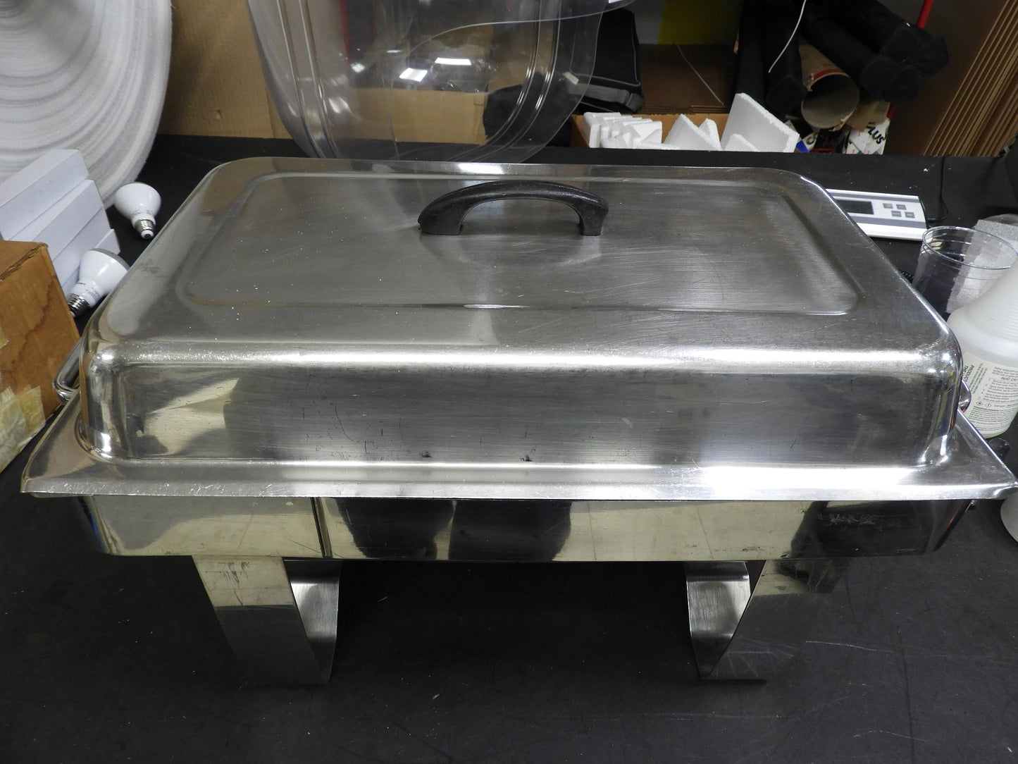 Used 20" x12" Chafing Dish 8 Quart Catering Food Warmer