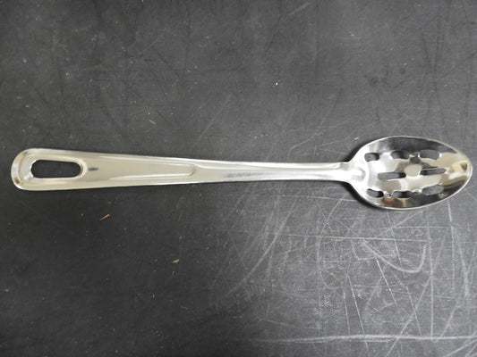 New Capco 15" Stainless Steel Slotted Pierced Serving Spoon