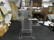 Used American Metalcraft 19024 24 Slot Metal Pizza Pan Rack - Falcon Restaurant Supply - 1