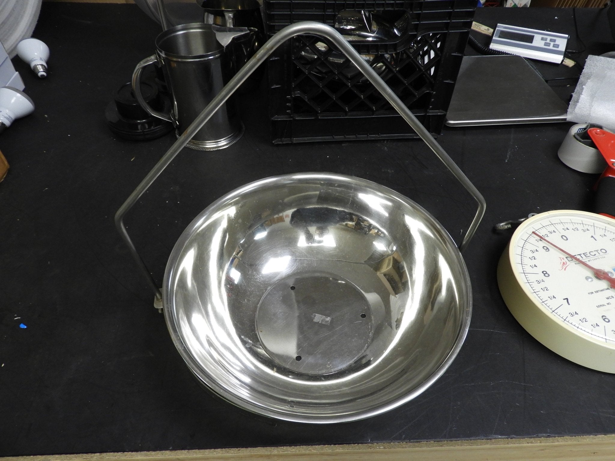 Used Cardinal Detecto MCS - 20F 20lb Dual Faced Hanging Scale - Falcon Restaurant Supply - 6