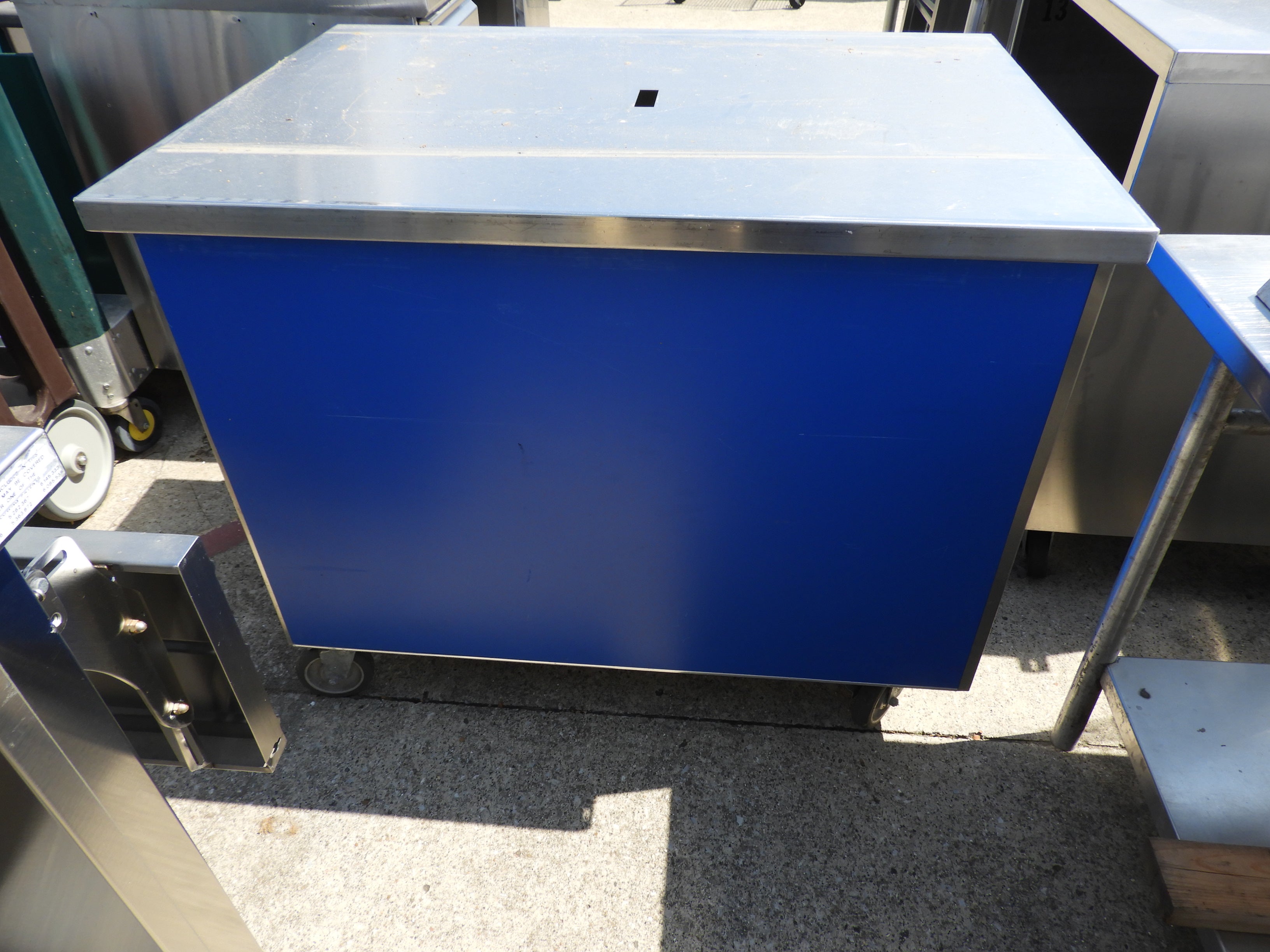 Used Colorpoint Stainless Steel Portable Work Station - SS44