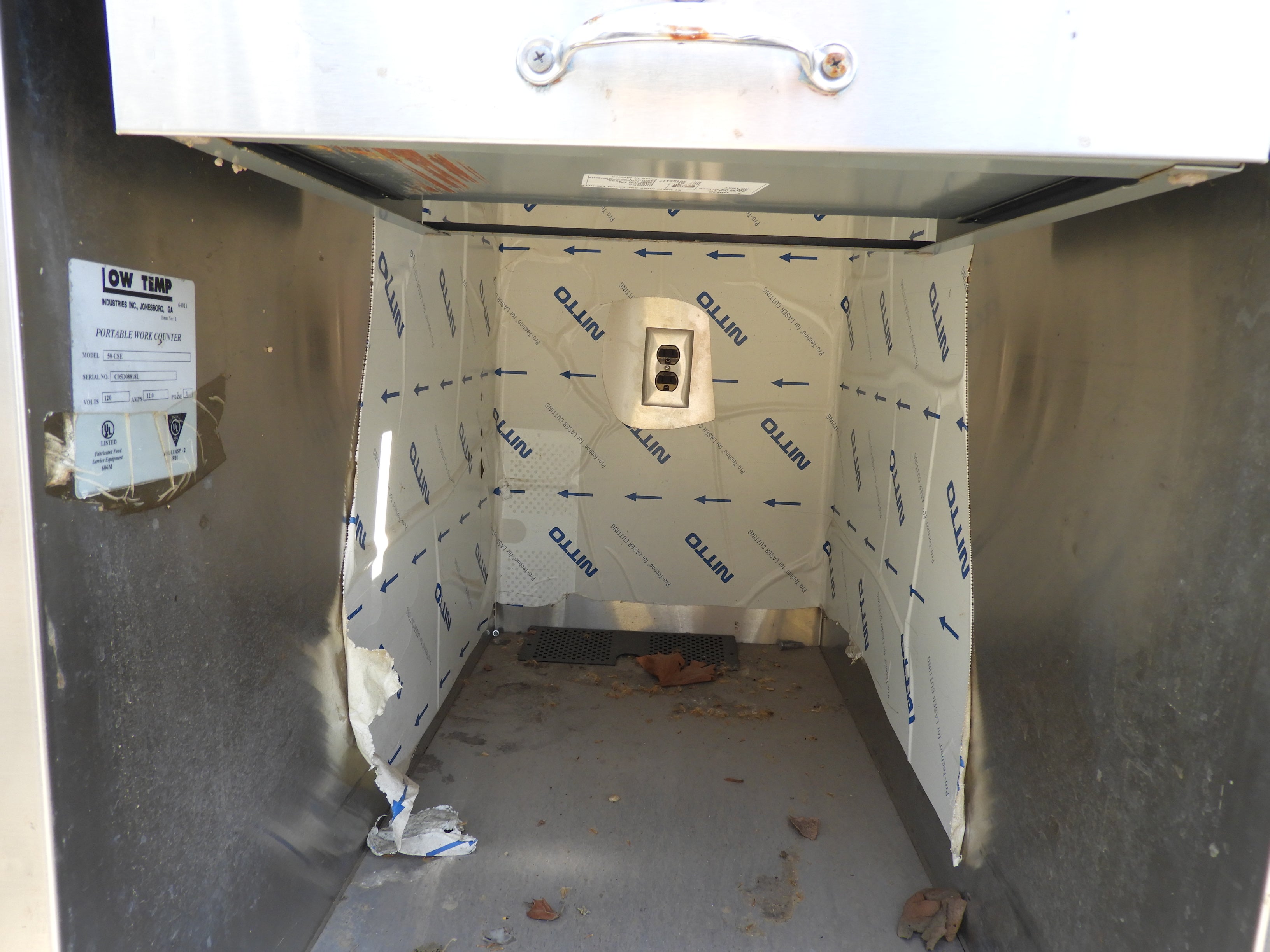 Used Colorpoint Stainless Steel Portable Work Station - SS44