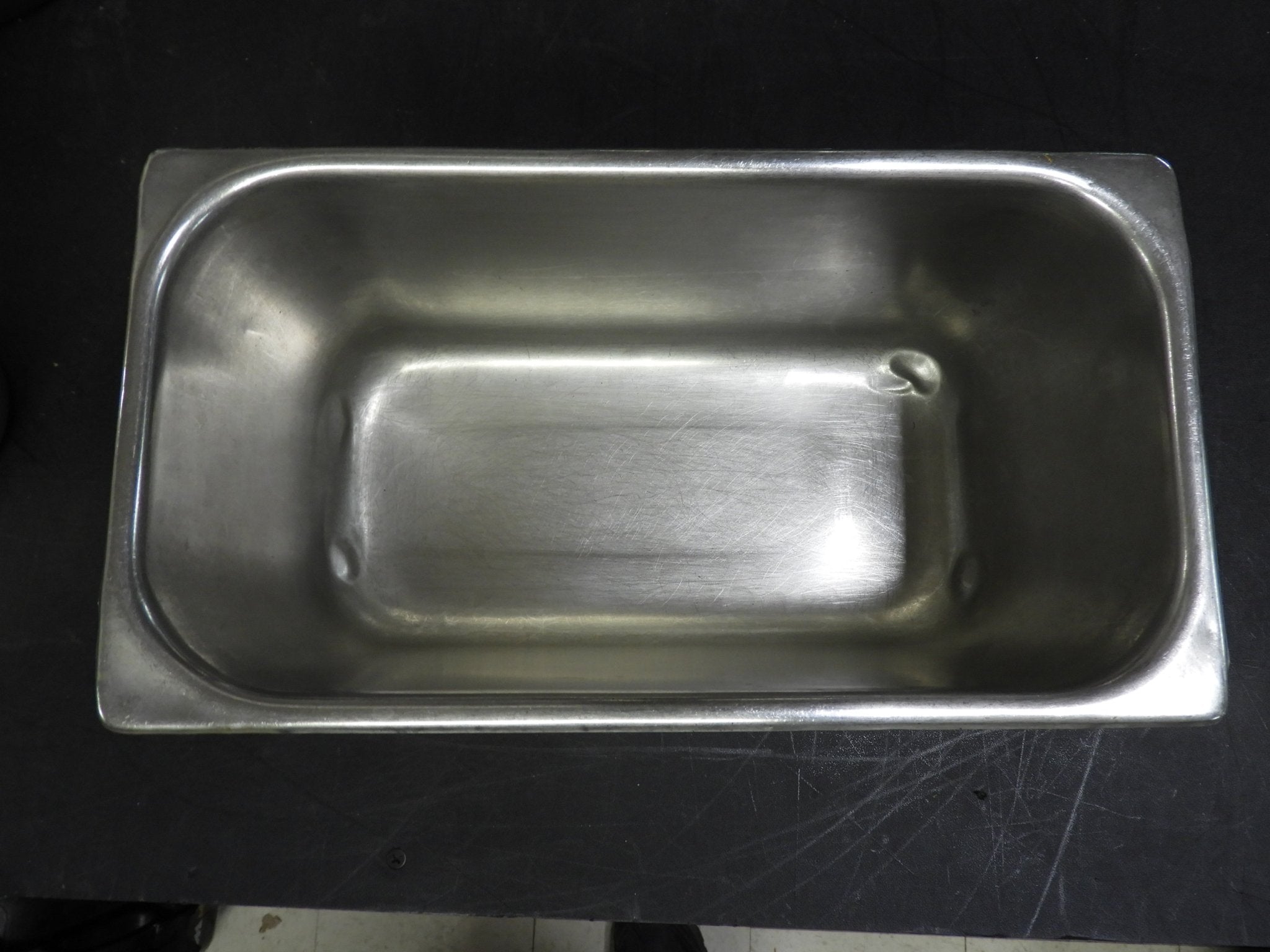 Used 1/3 Size Stainless Steel Steam Table / Hotel Pan - 6" Deep C IP - Falcon Restaurant Supply - 2