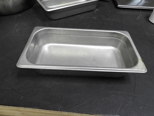 1/3 Size Stainless Steel Steam Table / Hotel Pan - 2.5" Deep C IP