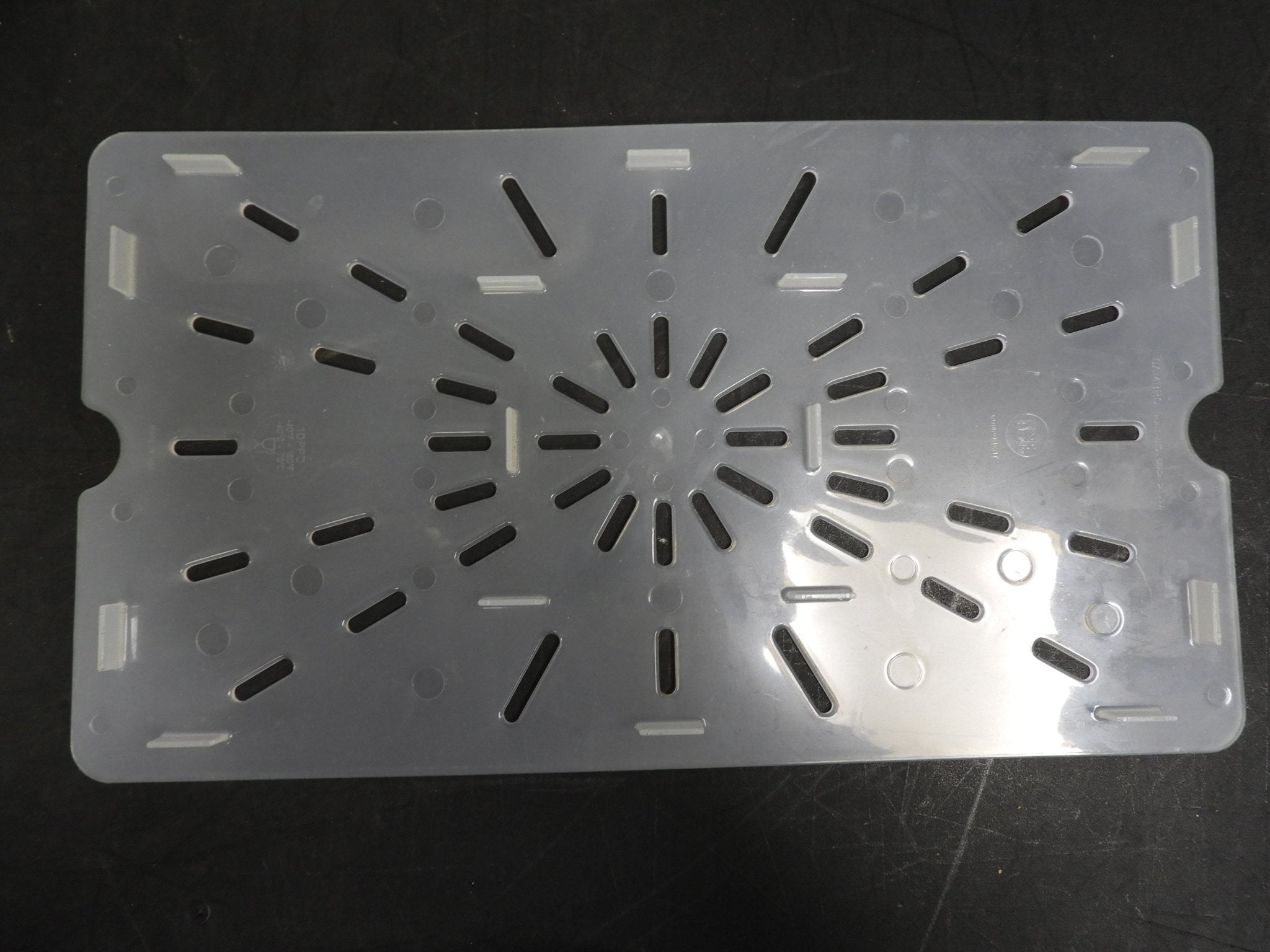 Used Cambro 10PPD190 Full Size Drain Shelf For Food Pan C IP - Falcon Restaurant Supply - 3