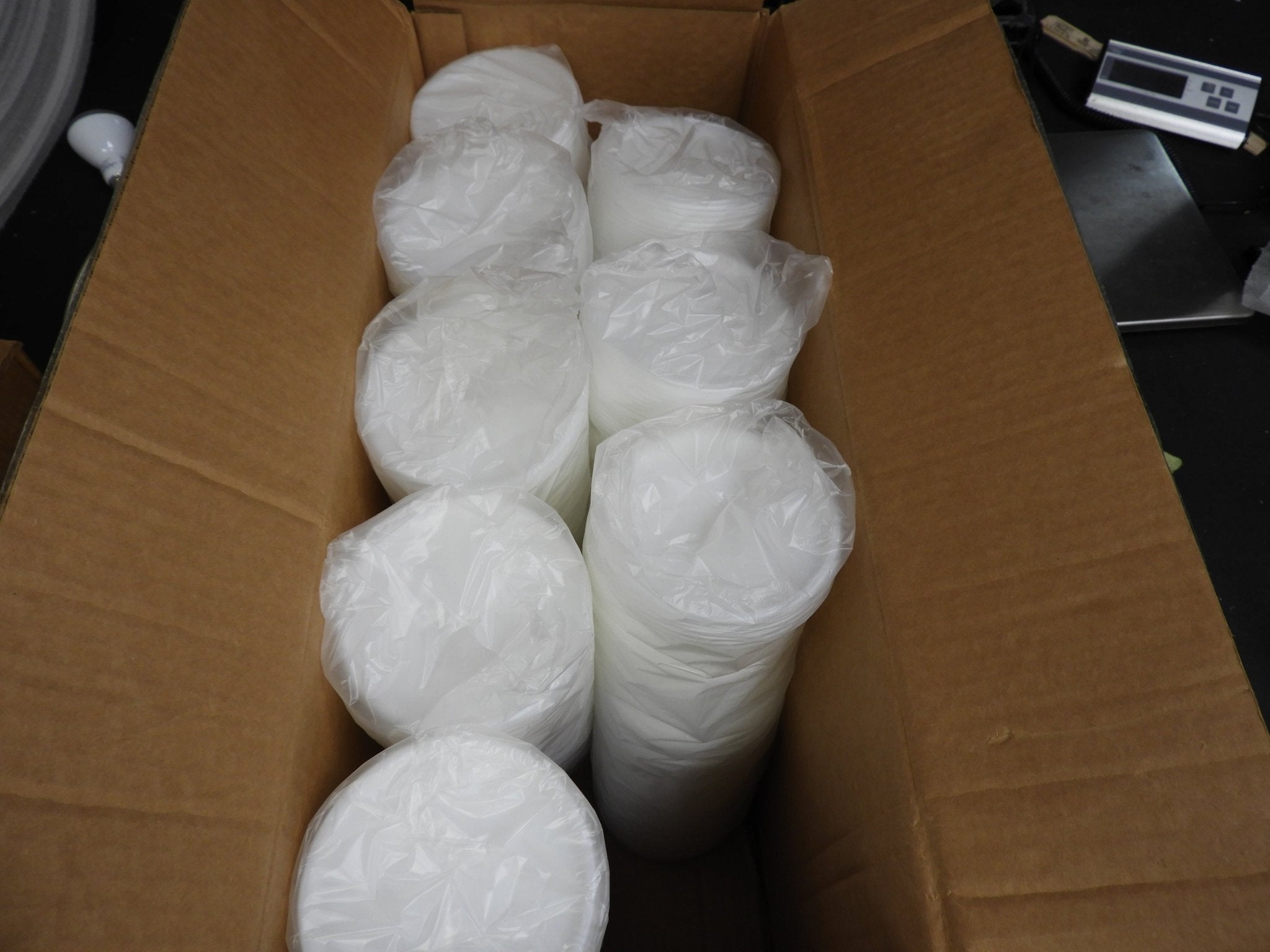 New Dart 20JL 20. Translucent Vented Lid - 800/Case C IP - Falcon Restaurant Supply - 3