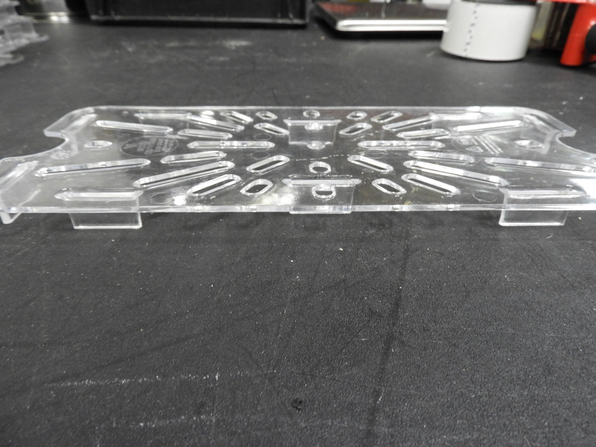 Used Vigor 1/3 Size Clear Polycarbonate Drain Tray C IP - Falcon Restaurant Supply - 3