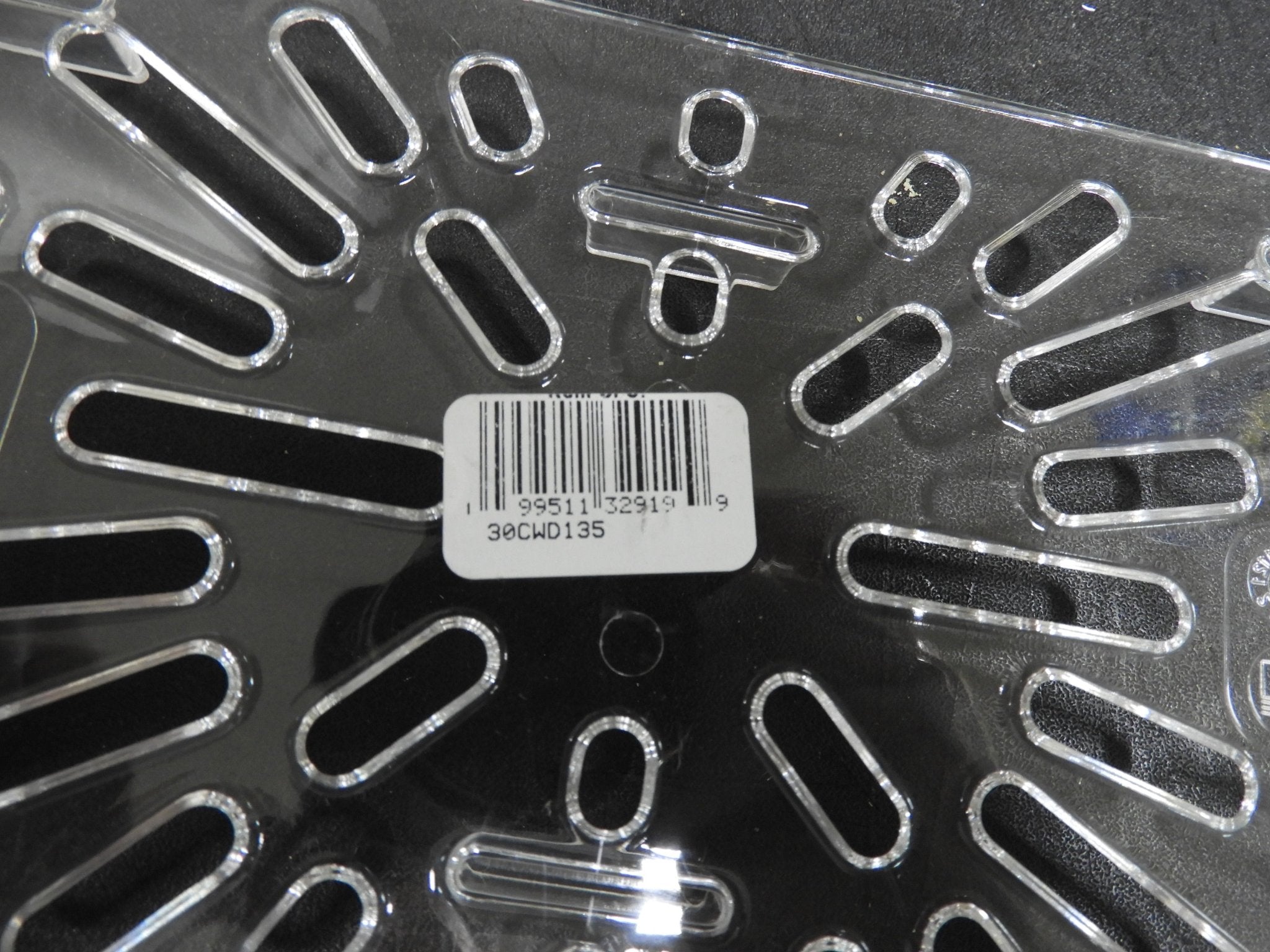 Used Vigor 1/3 Size Clear Polycarbonate Drain Tray C IP - Falcon Restaurant Supply - 1