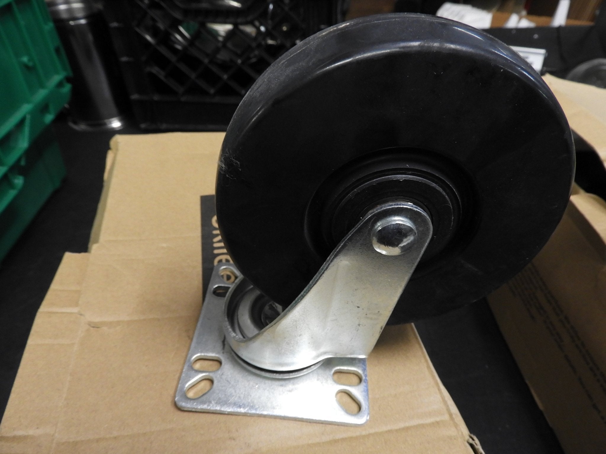 New Shenzhen 5" Swivel Caster Wheel Without Lock C IP - Falcon Restaurant Supply - 2