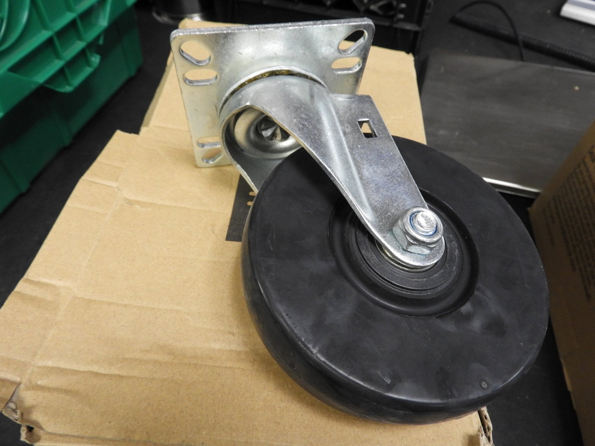 New Shenzhen 5" Swivel Caster Wheel Without Lock C IP - Falcon Restaurant Supply - 3