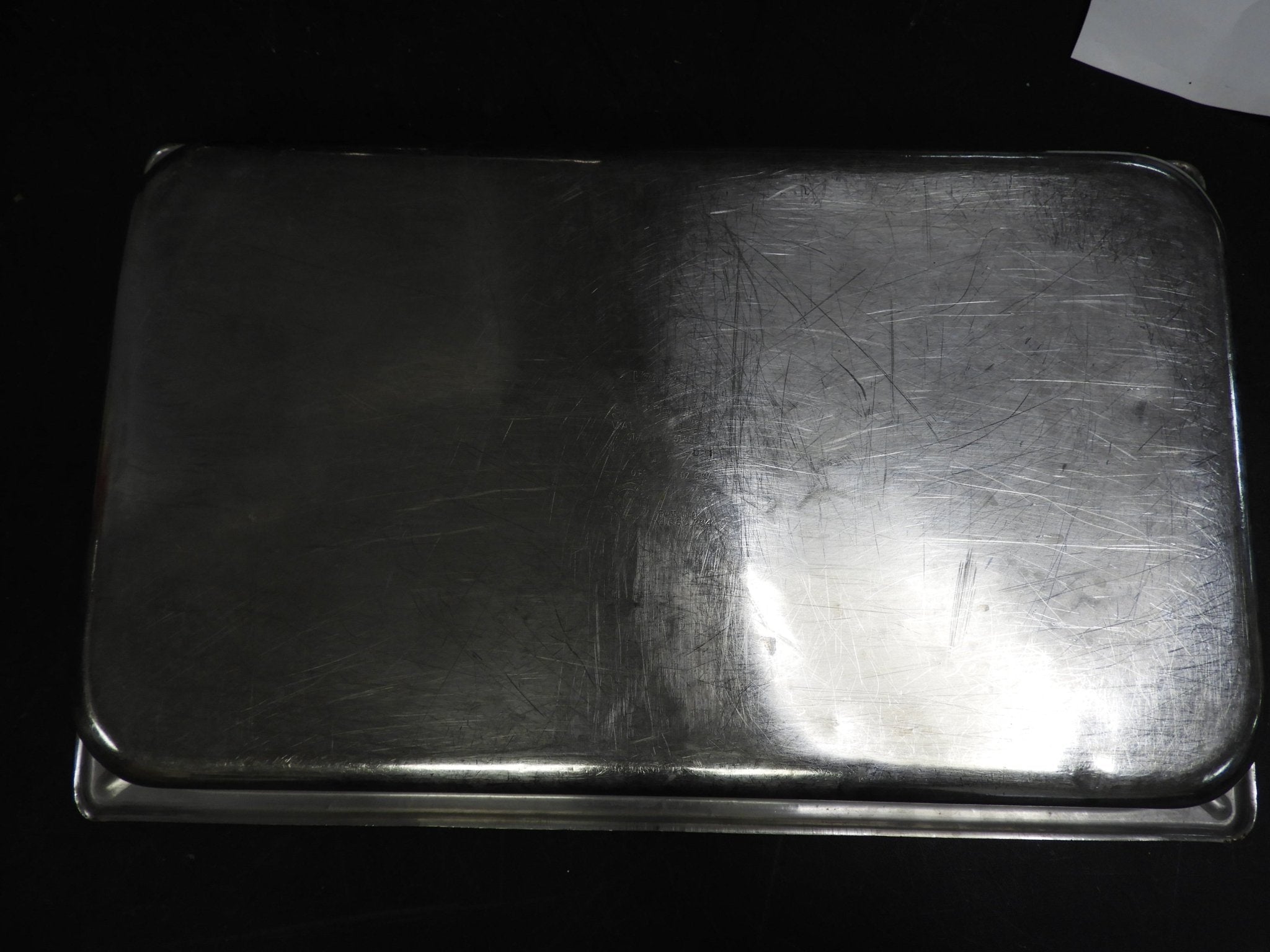 Used Vollrath 30025 Super Pan Full Size 2 1/2" Deep Heavy - Duty Stainless Steel Transport Pan - 20 Gauge C IP - Falcon Restaurant Supply - 4
