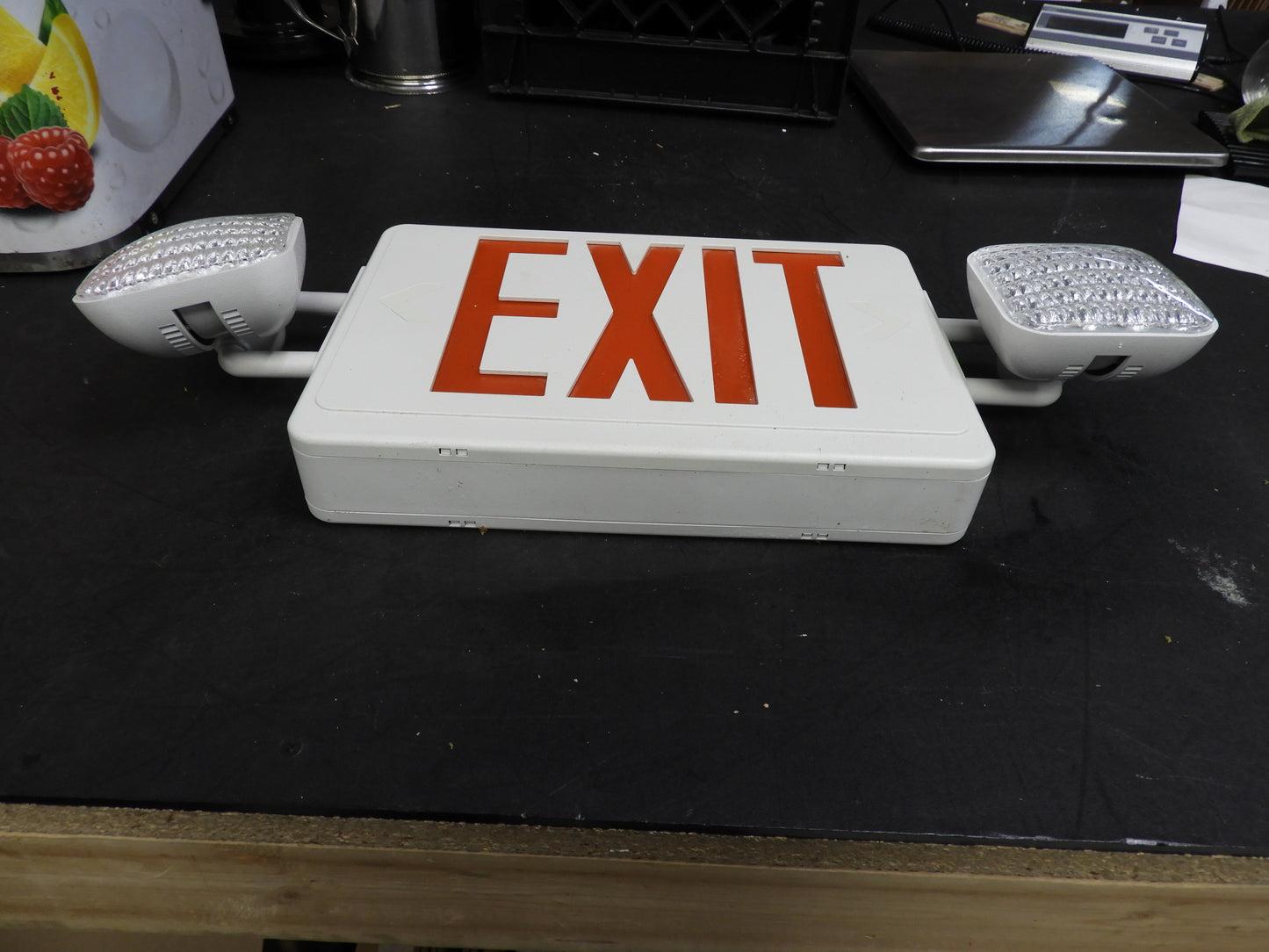 Used LED Emergency and Exit Light C IP