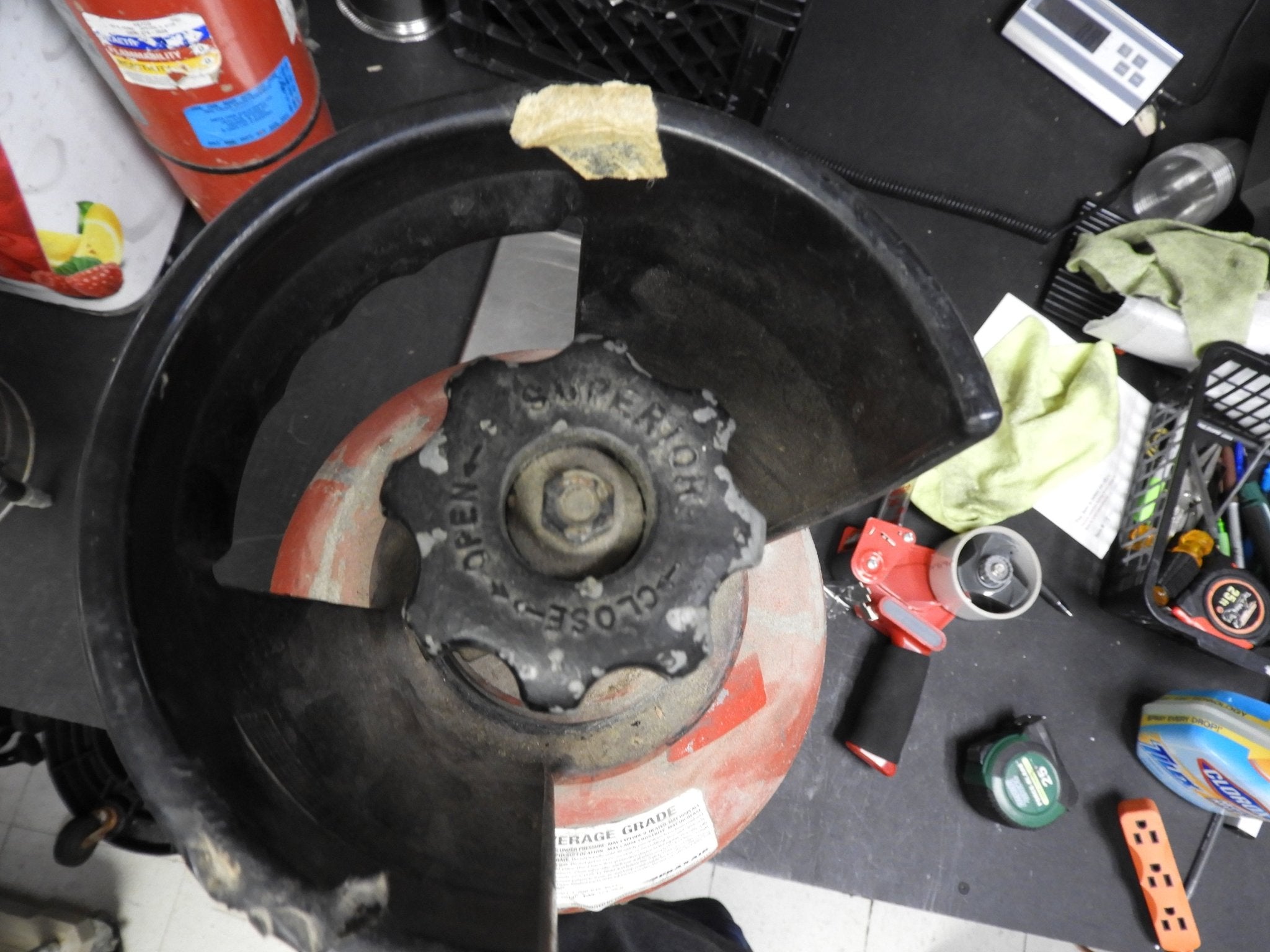 Used Empty 20lb Beverage Grade Co2 Aluminum Tank - Falcon Restaurant Supply - 5