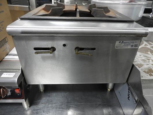 Used Single Burner Gas Commercial Wok Range