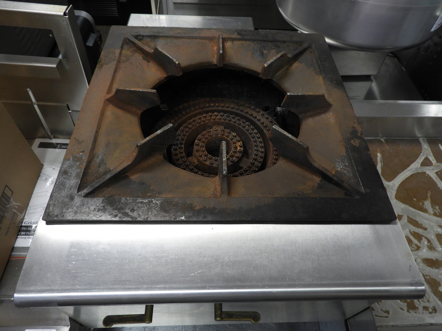 Single Burner Gas Commercial Wok Range