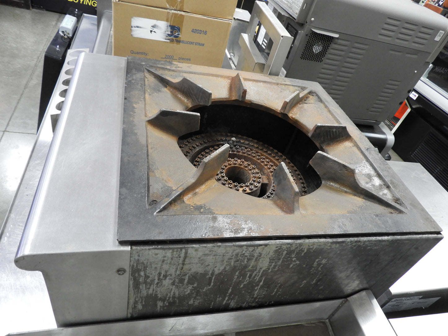 Single Burner Gas Commercial Wok Range