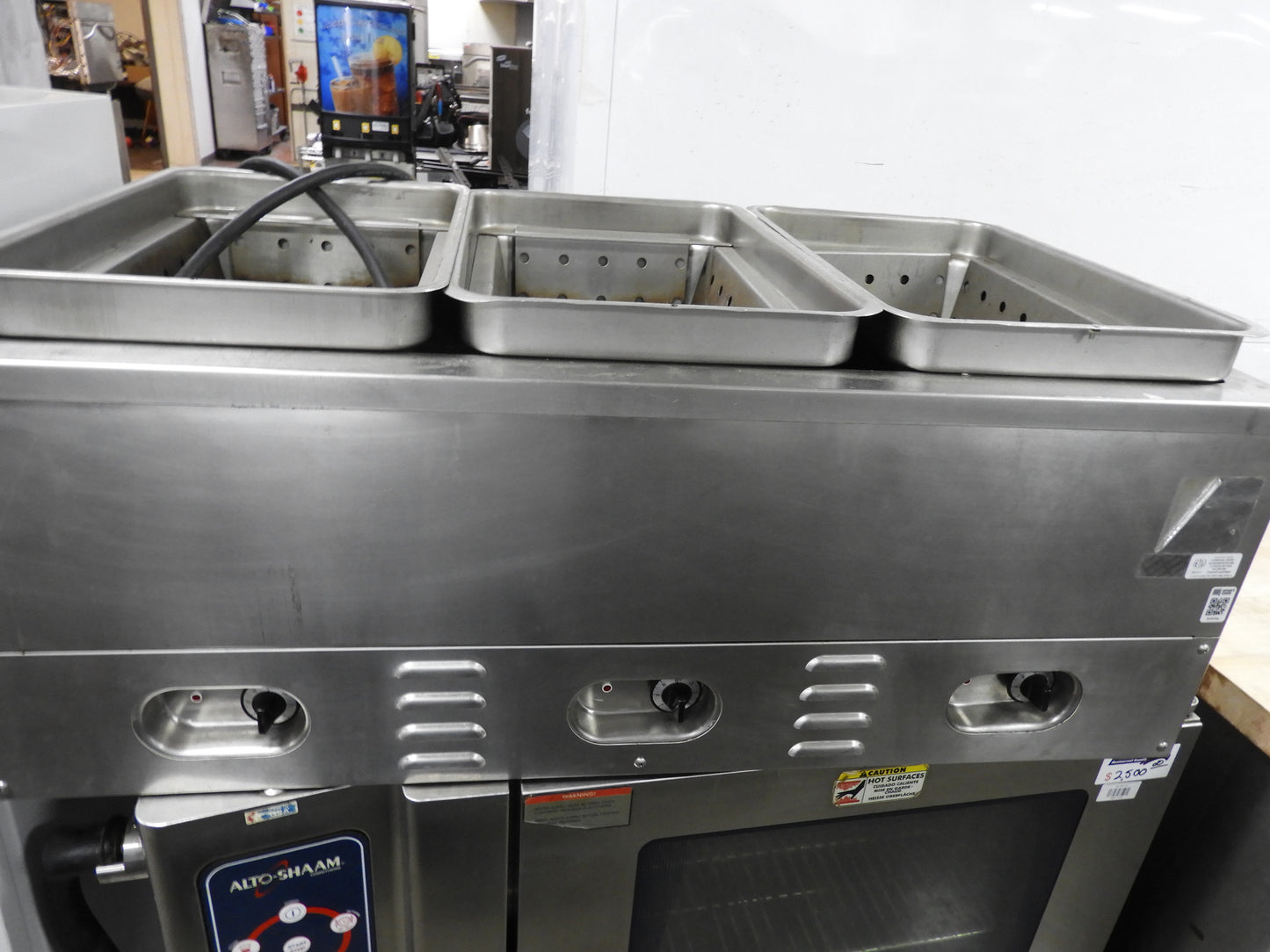 Used Crown Verity - High Capacity Hot Dog Steamer with Bun warmer - 240V