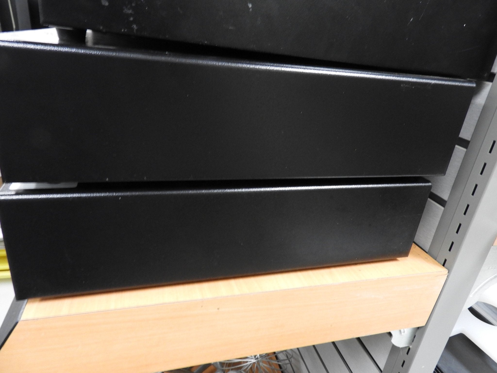 Used Cash Register Money Drawer Without Divider Insert Stainless Face - Falcon Restaurant Supply - 3