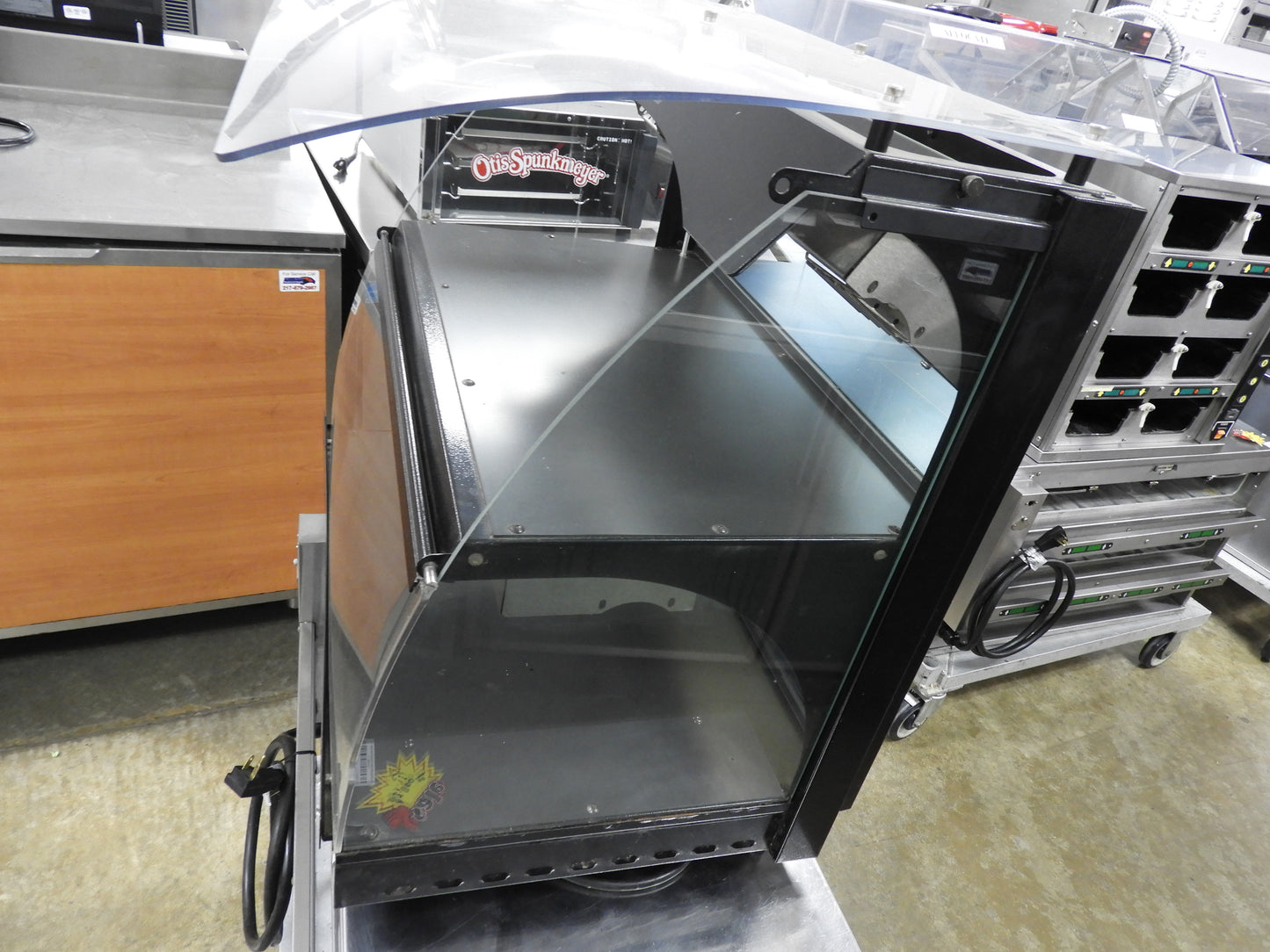 Used Hatco GRHW-1D Mini-Merchandising Warmer, Heated Holding Glass-Shelf Display 120V 1540W