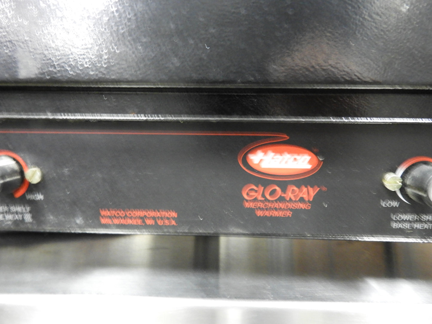 Used Hatco GRHW-1D Mini-Merchandising Warmer, Heated Holding Glass-Shelf Display 120V 1540W