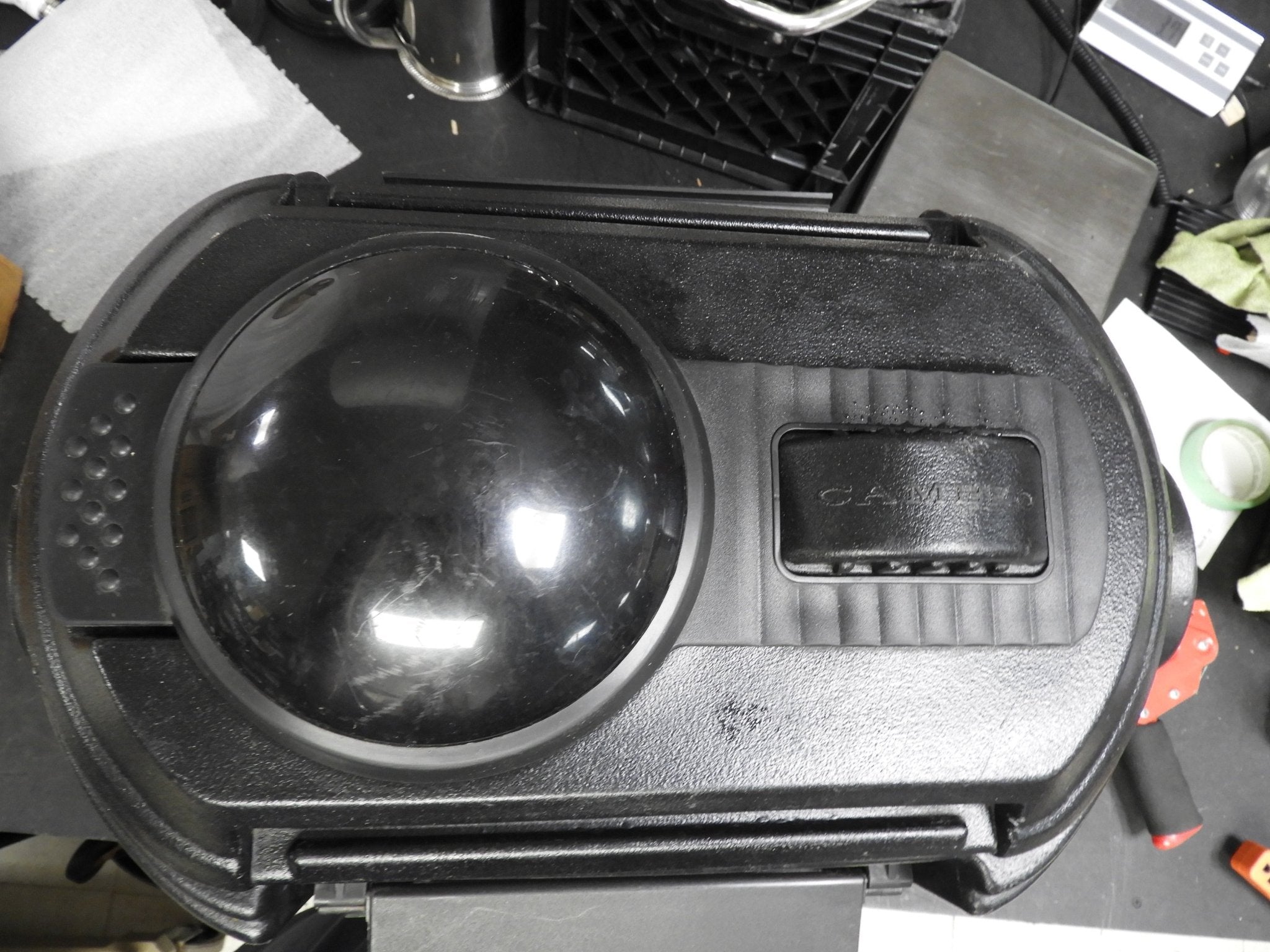 Used Cambro CSR3110 Camserver® 3 Gallon Black Insulated Beverage Dispenser - Falcon Restaurant Supply - 6