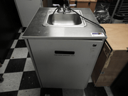 Used Self Contained Portable Sink with Pump, Water Heater and Collection Container - Falcon Restaurant Supply - 1