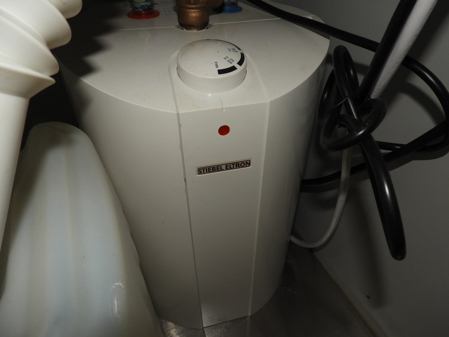 Used Self Contained Portable Sink with Pump, Water Heater and Collection Container