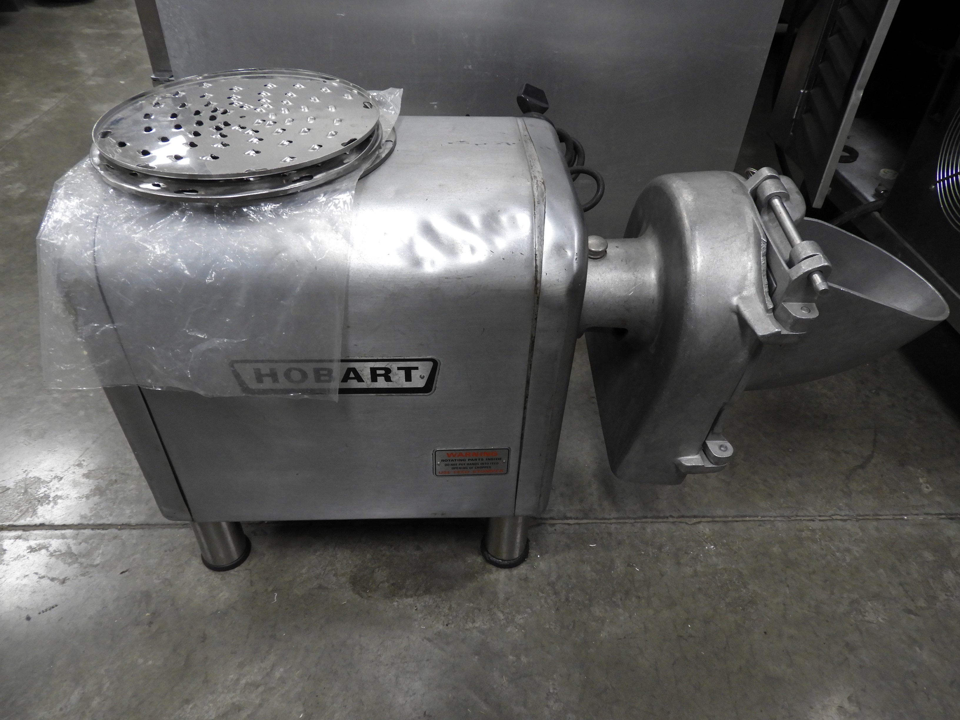 Hobart 4812 Commercial Meat Grinder Motor with Hobart VS912 Vegetable