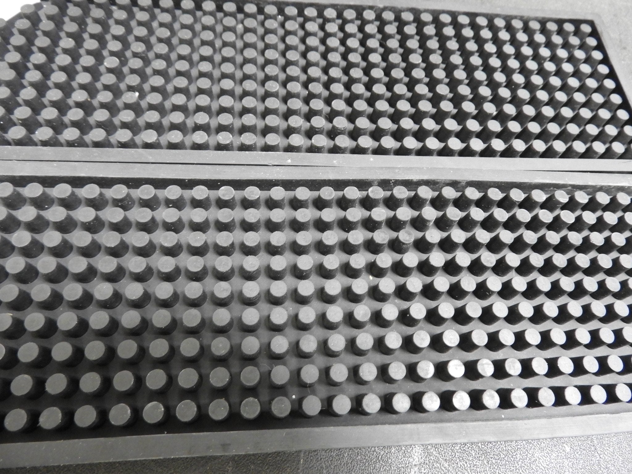 Used One Skyy Vodka Bar Mat Spill Mat Rail Beer Tap Mat 22.5"x3.25"x7/16" - Falcon Restaurant Supply - 3