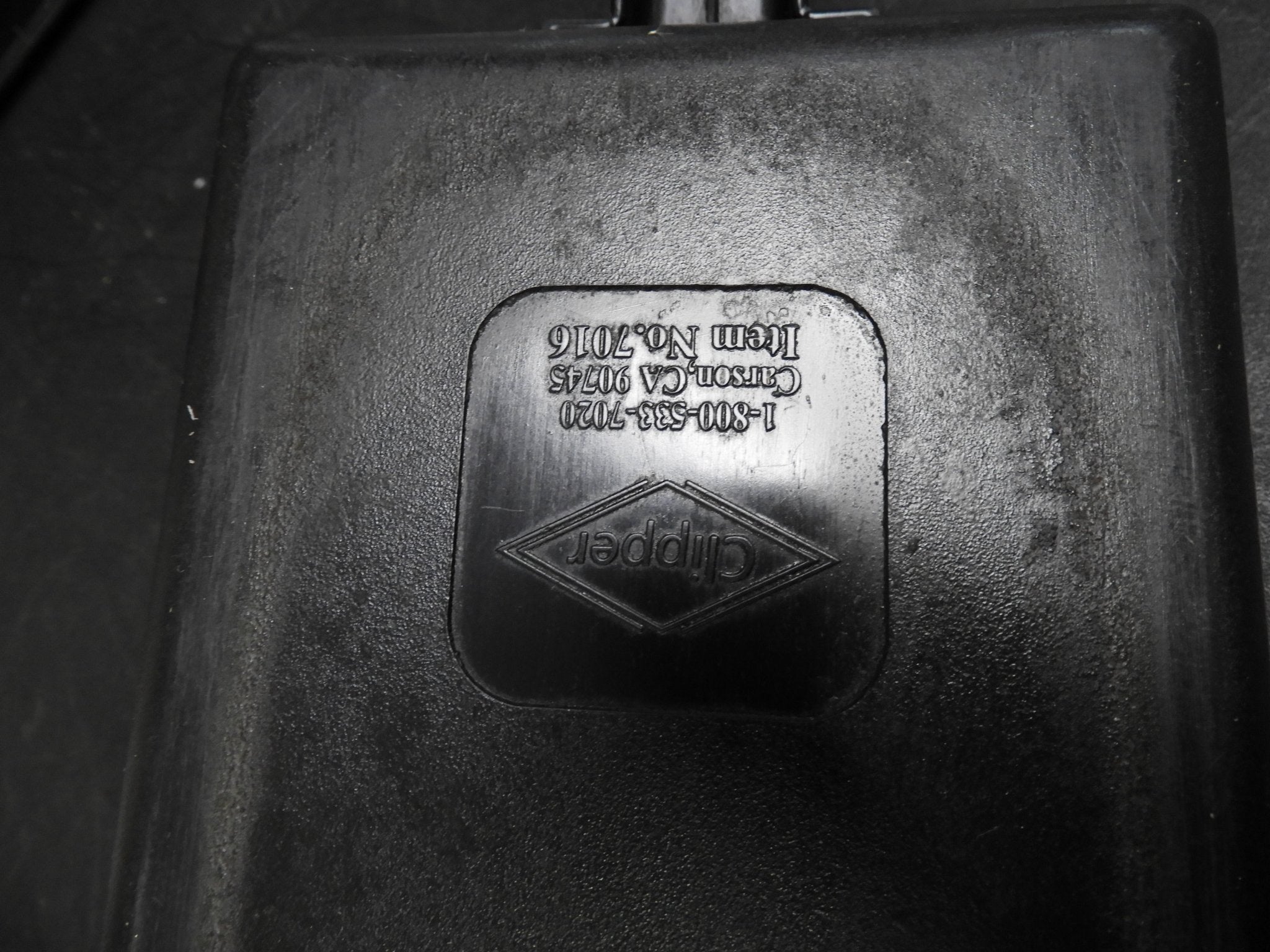 Used Clipper Corporation - 7016 - Dual - Handled Pass Through Hot Food Pan Black - Falcon Restaurant Supply - 4