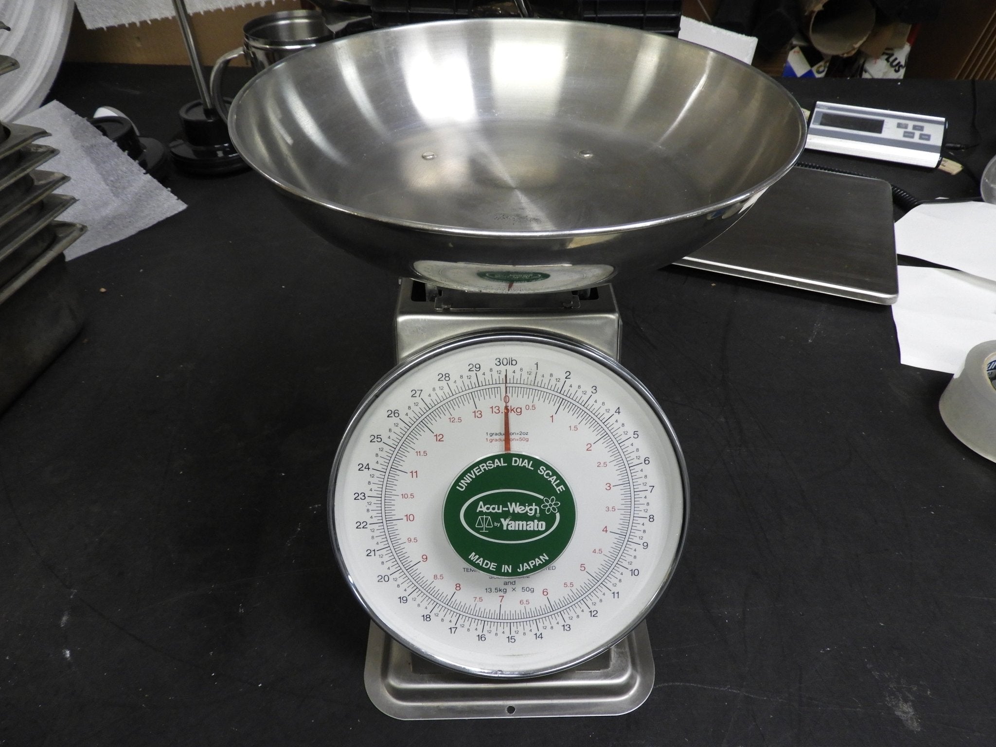 Used Yamato SMN Series Mechanical 30lb Food Scale - SMN - Falcon Restaurant Supply - 1