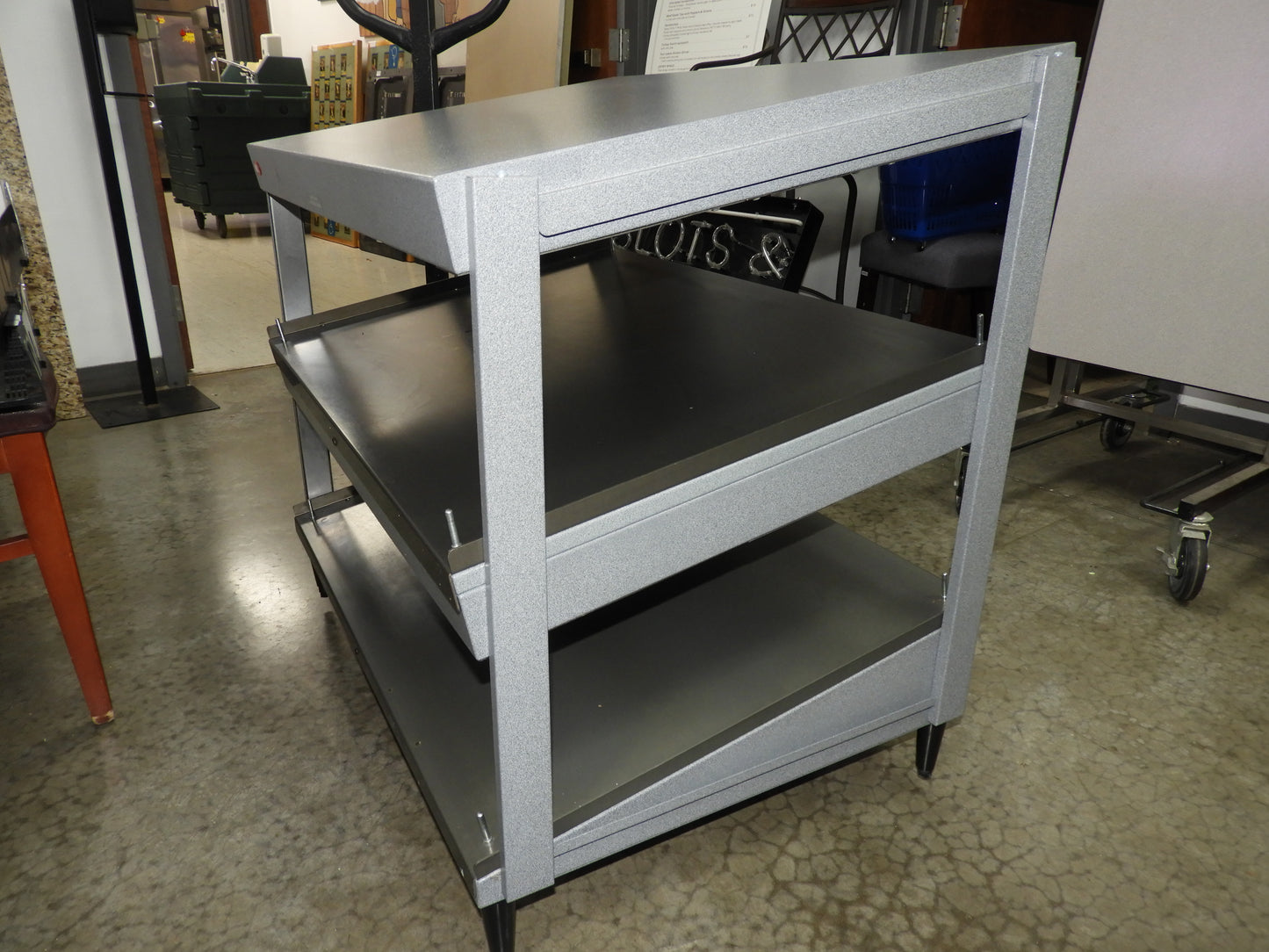 Used Hatco GRSDS-36D Glo-Ray 36" Heated Slanted Double Shelf Holding Warming Merchandiser Display 120V