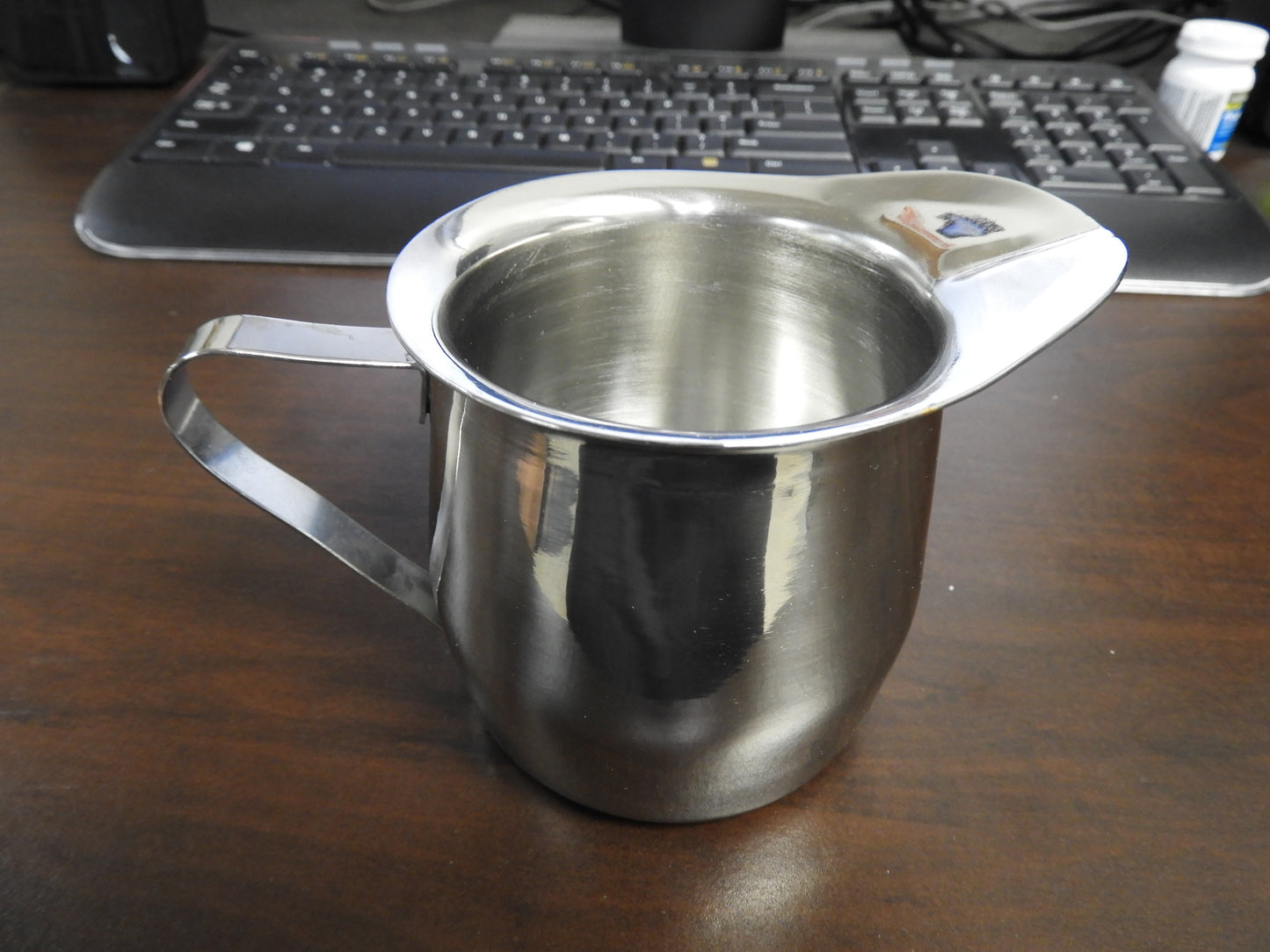 New Stainless Steel 8oz Coffee Creamer Serving  Pitcher