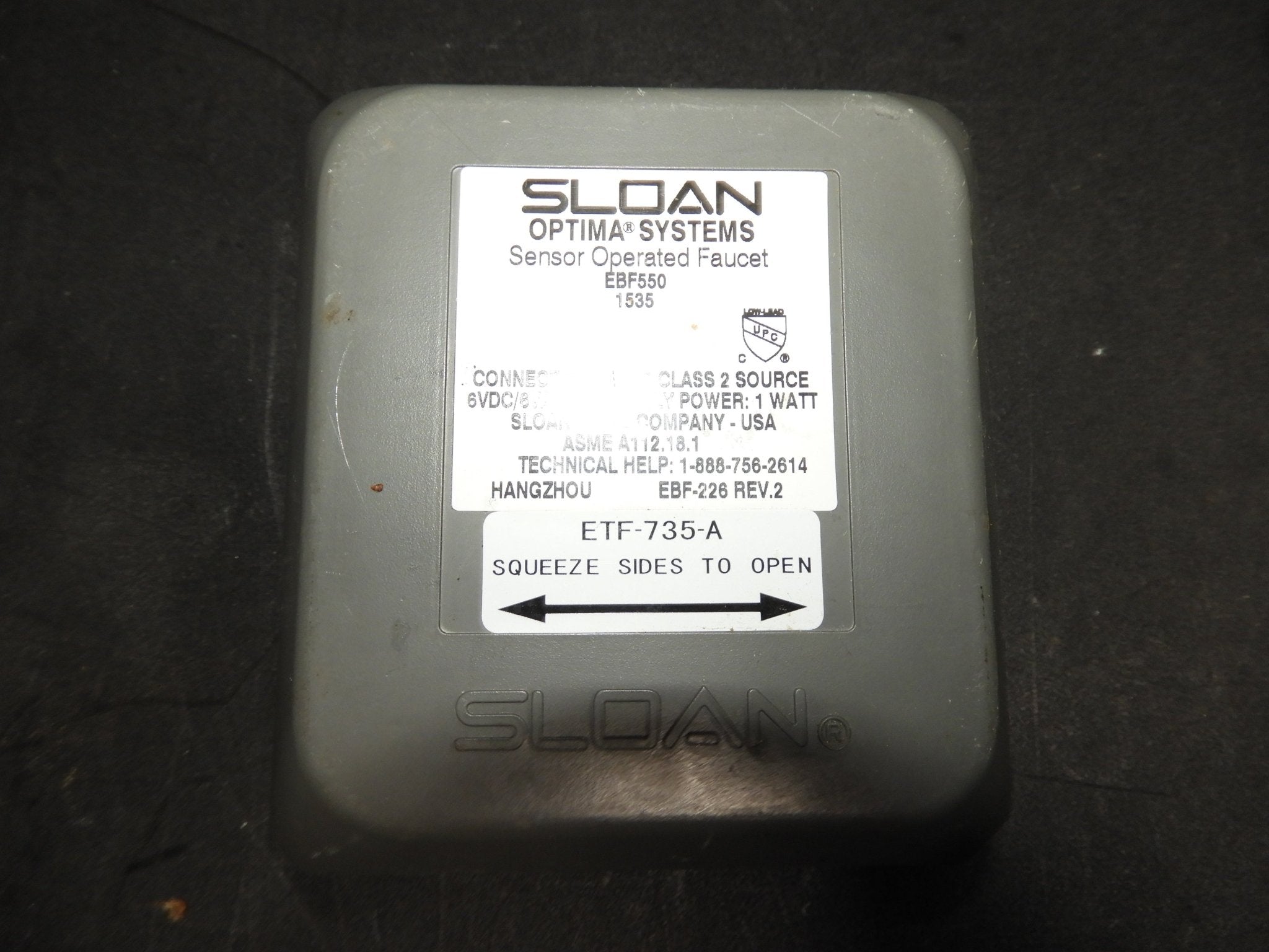Used Advance Tabco 7 - PS - 51 Wall Mount Commercial Touchless Hand Sink w/ 14"L x 10"W x 5"D Bowl, Electronic Faucet - Falcon Restaurant Supply - 7