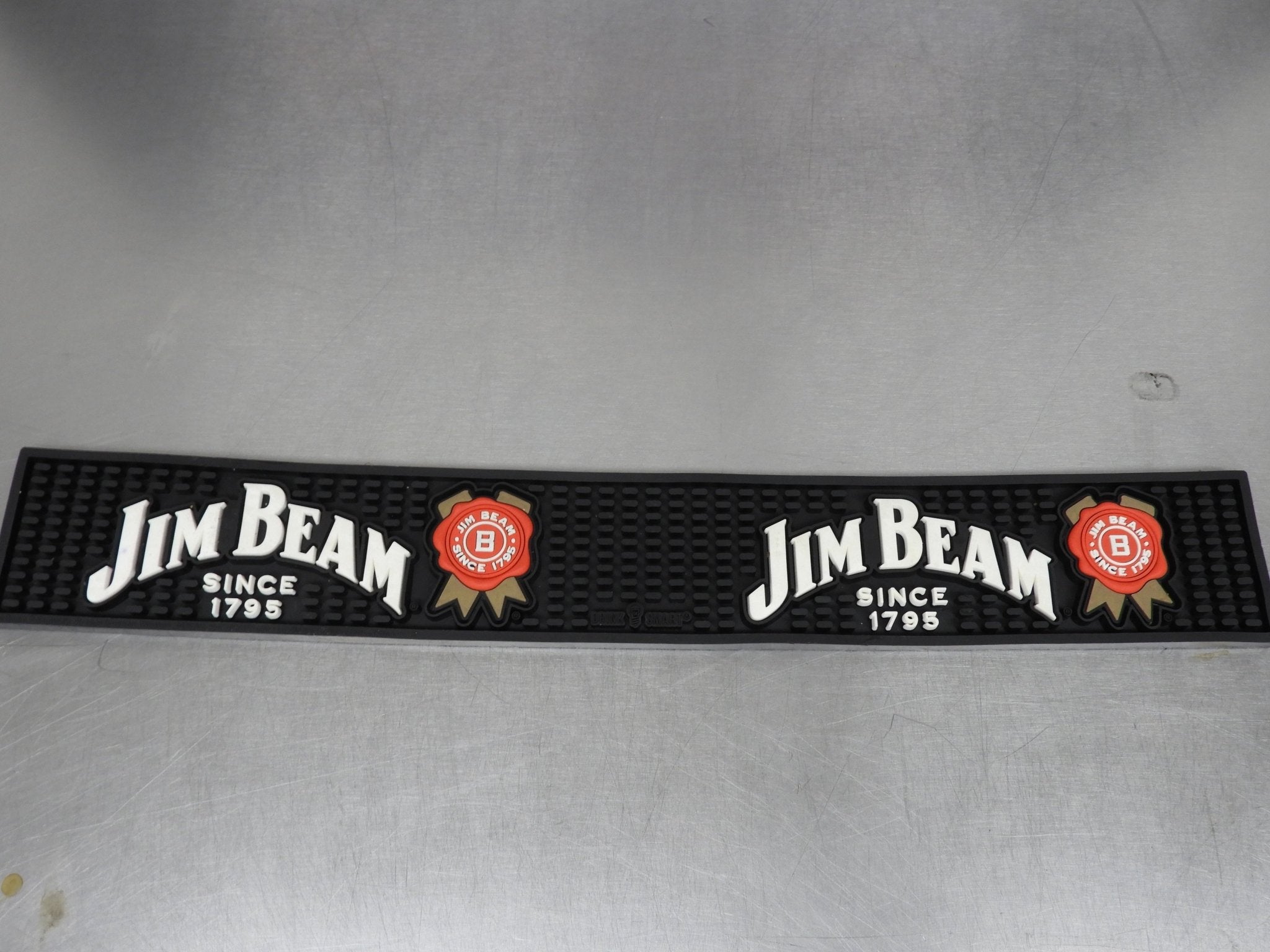 Used Jim Beam Beer Tap Bar Mat - Falcon Restaurant Supply - 1