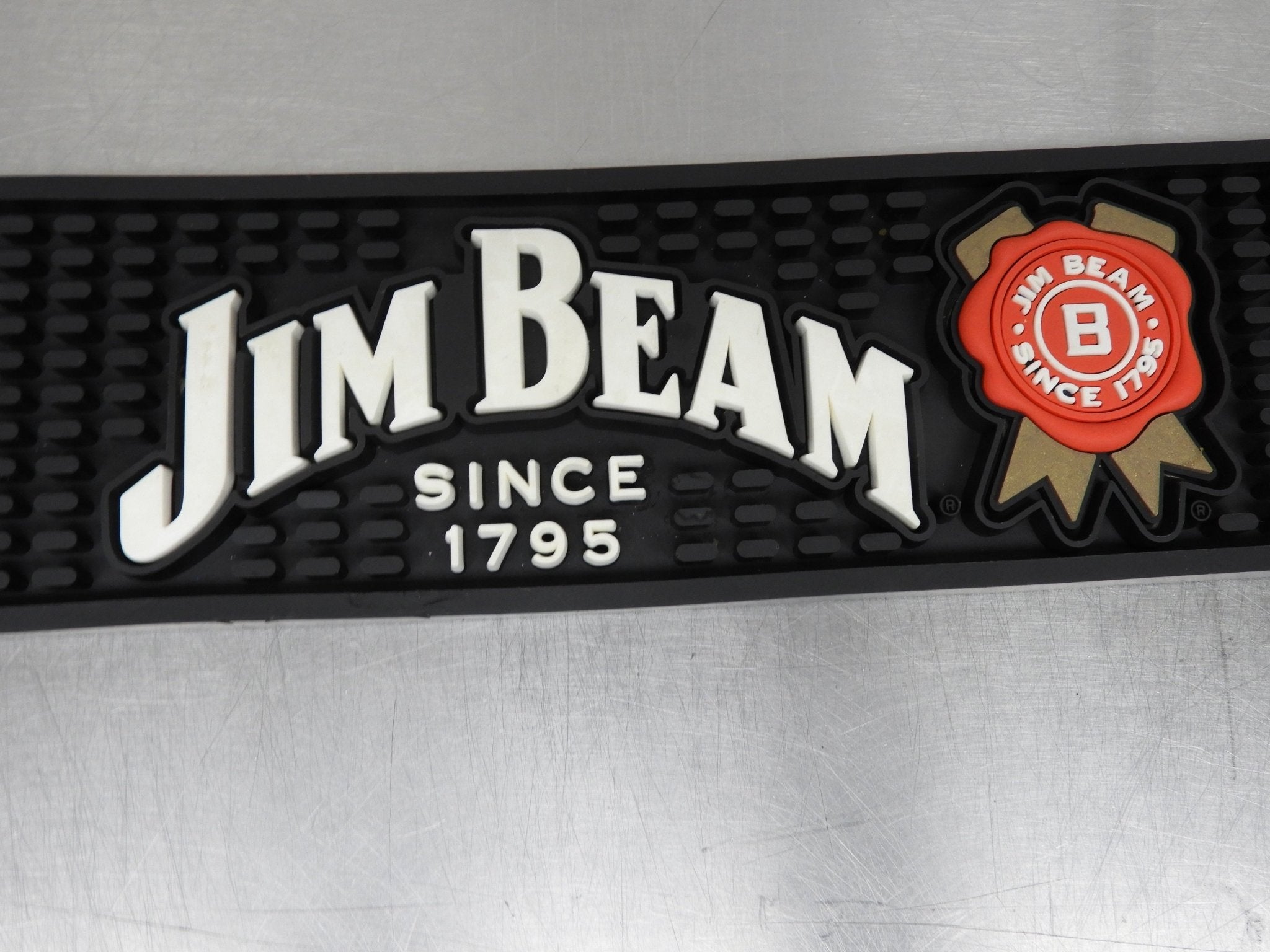 Used Jim Beam Beer Tap Bar Mat - Falcon Restaurant Supply - 3
